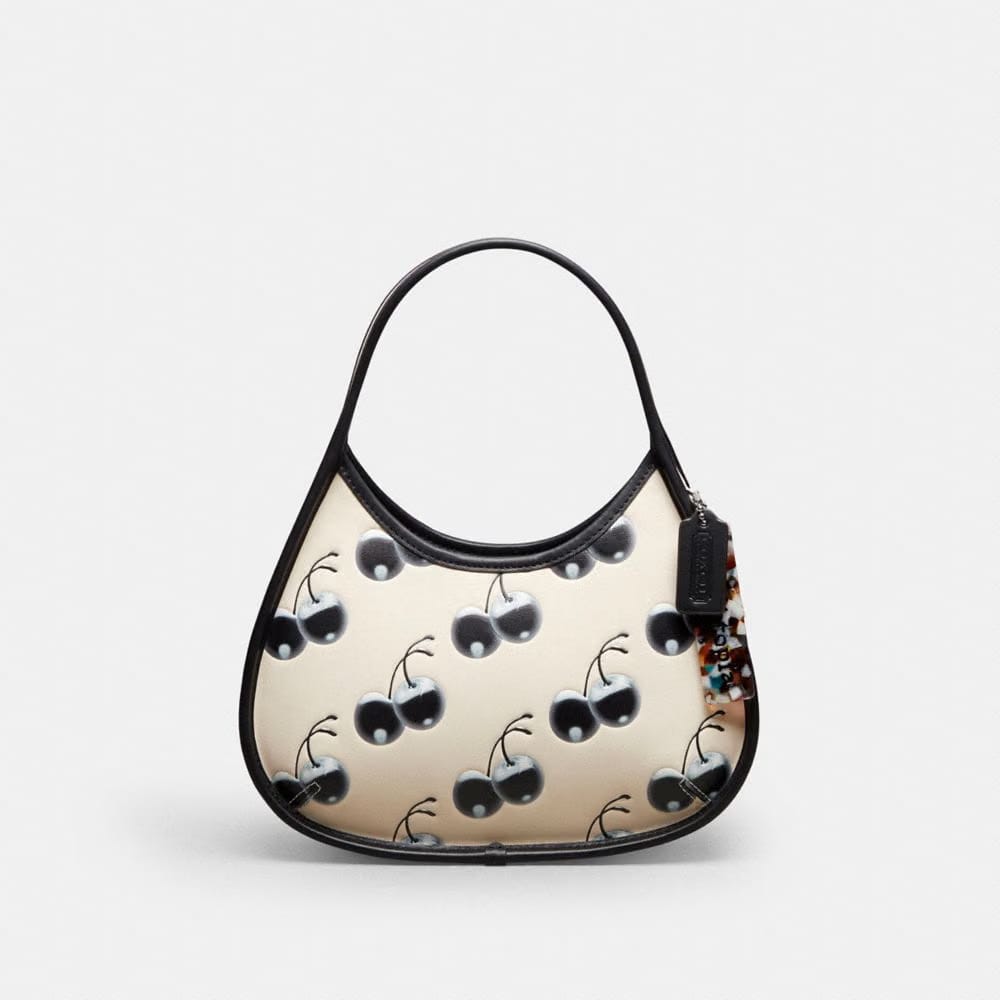 Ergo Bag In Coachtopia Leather With Cherry Print