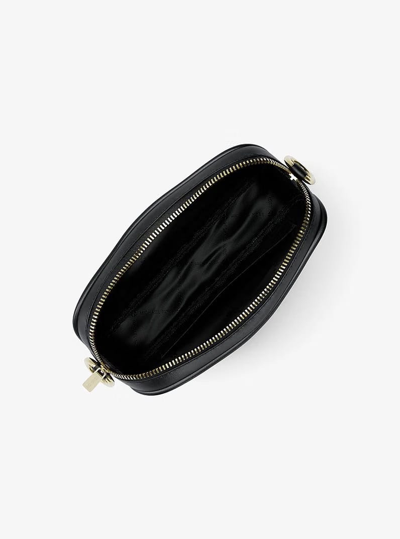 Jet Set Small Signature Logo Camera Crossbody Bag