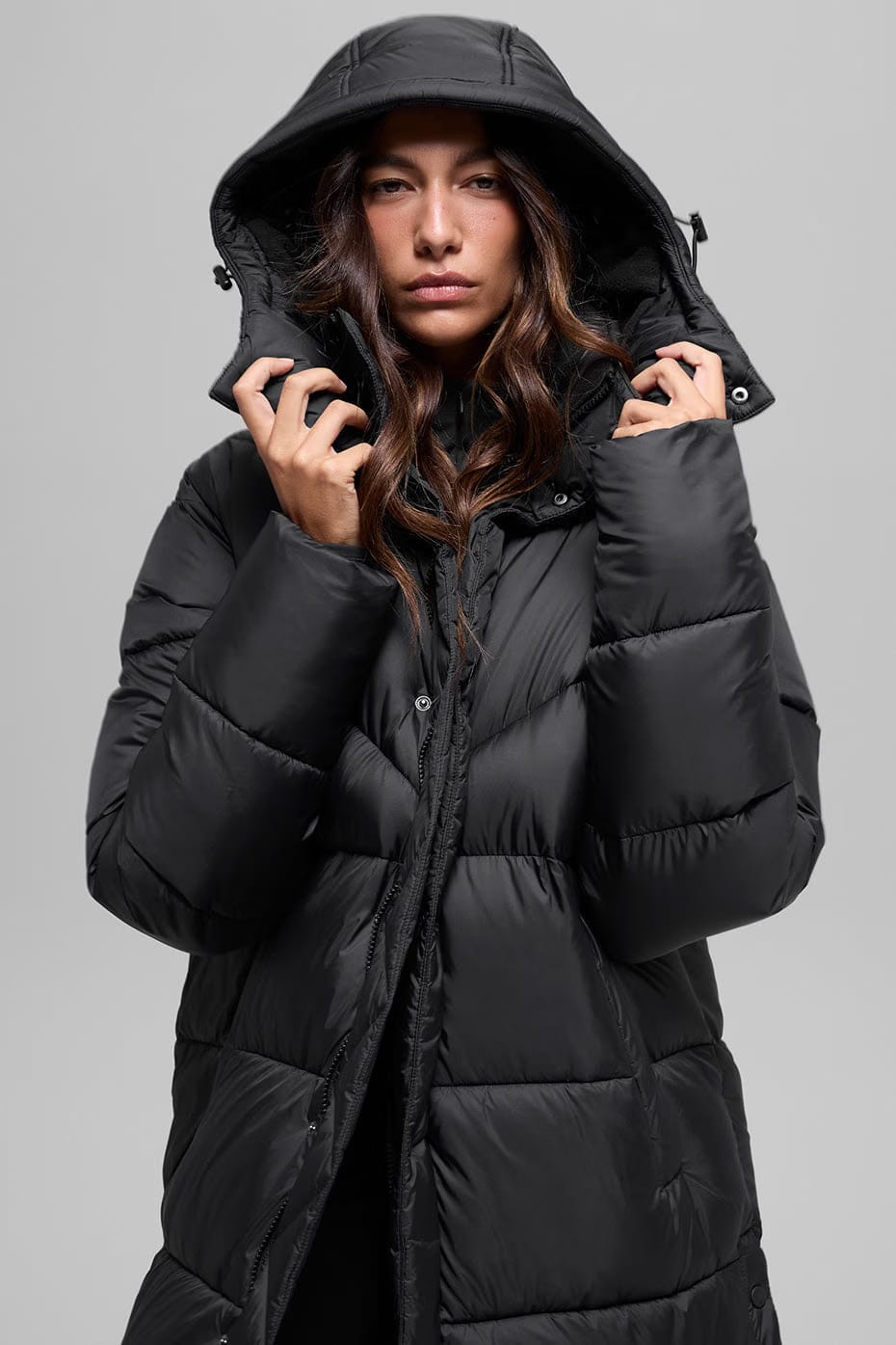 Gold Rush Puffer Trench