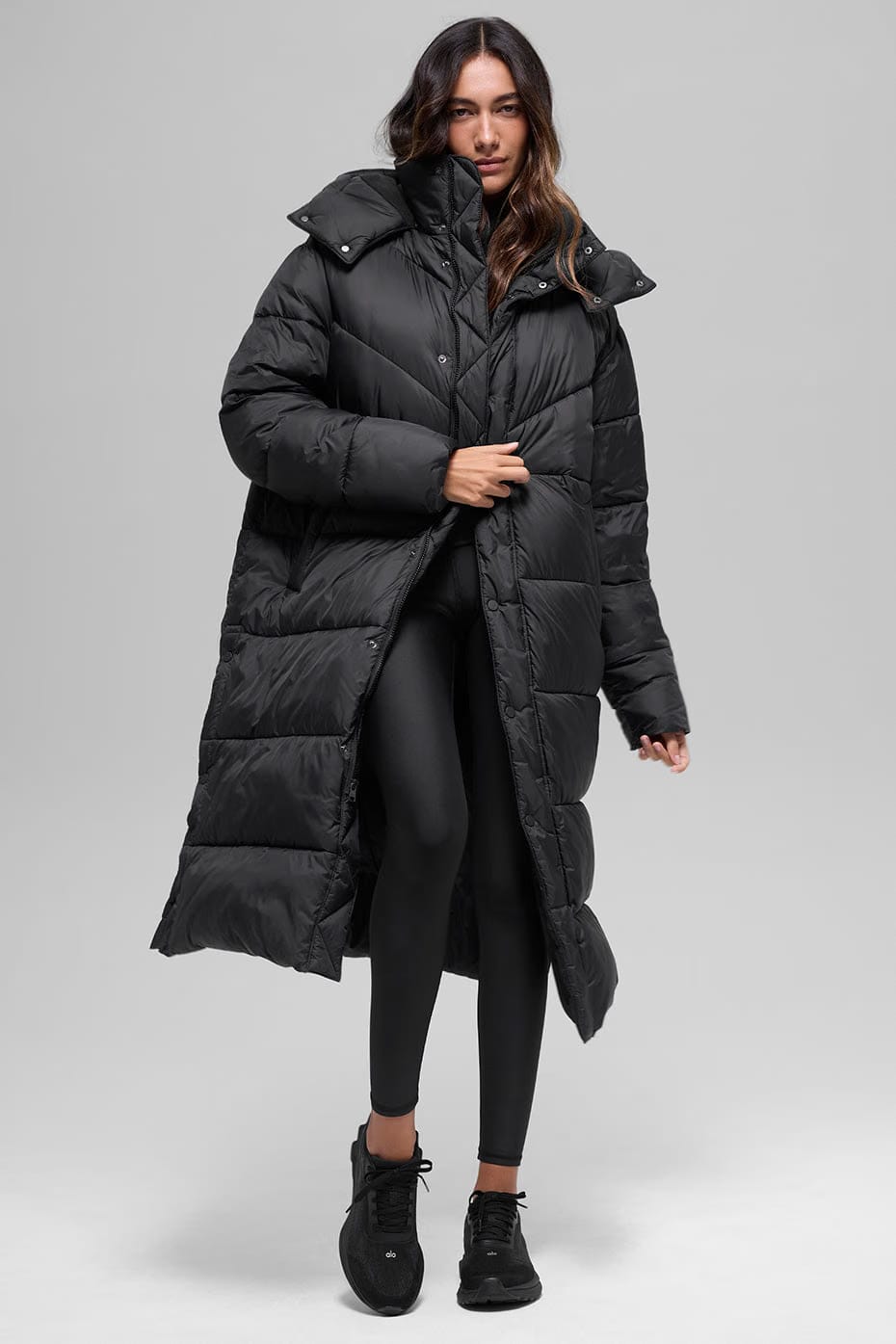 Gold Rush Puffer Trench