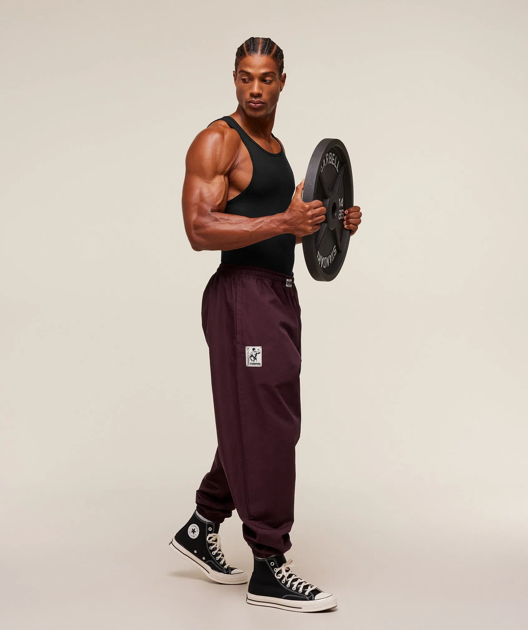 Gymshark Pumper Pants - Cherry Purple