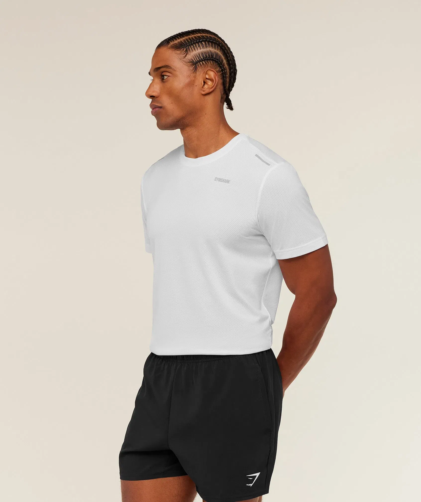 Gymshark Built For More T-Shirt - GS White