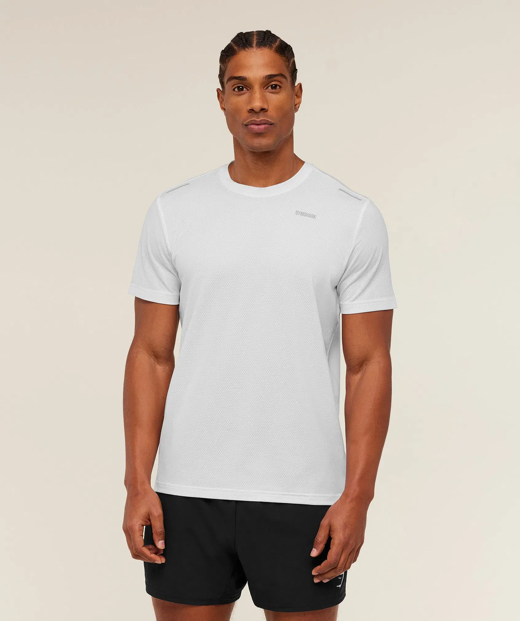 Gymshark Built For More T-Shirt - GS White