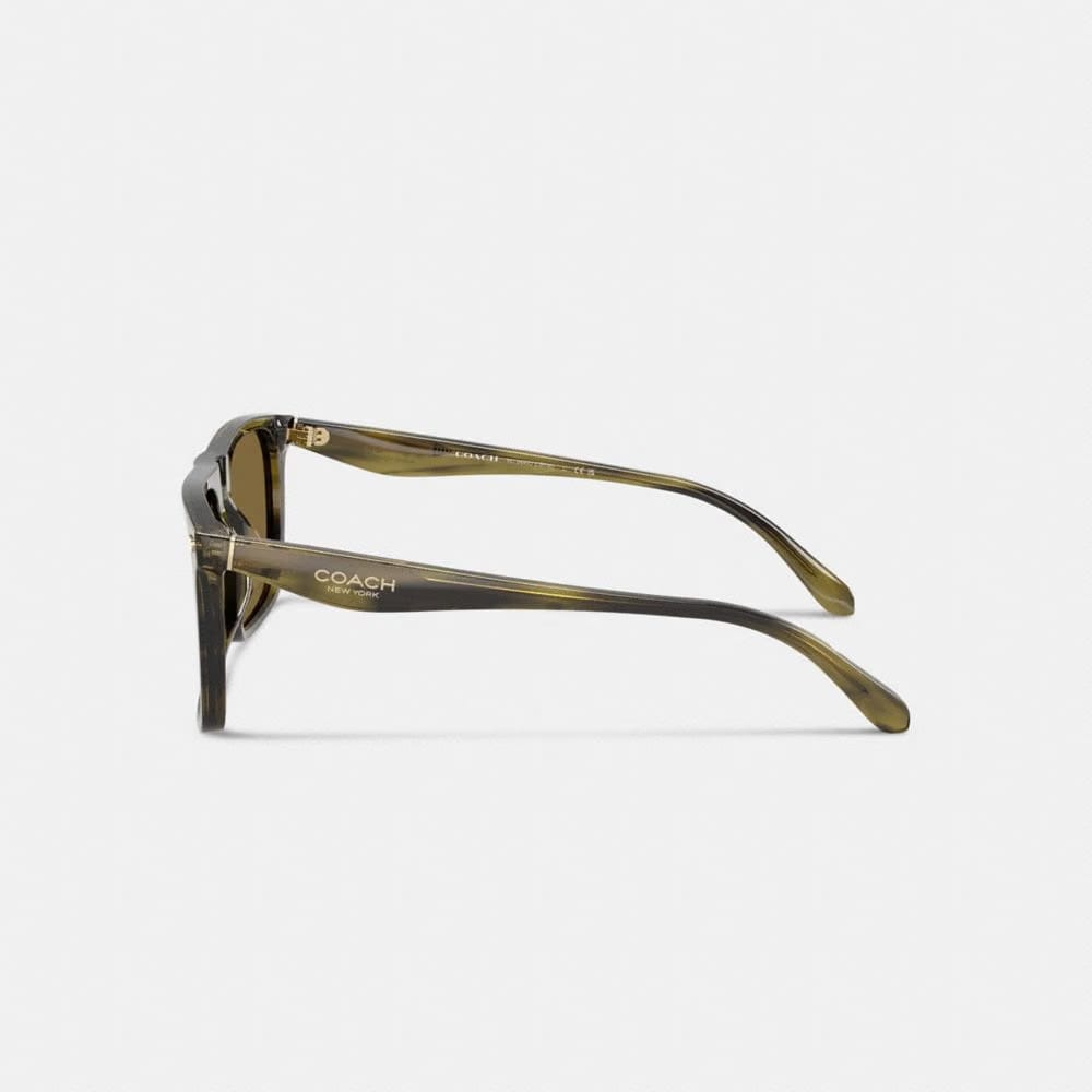 Flat Top Square Sunglasses