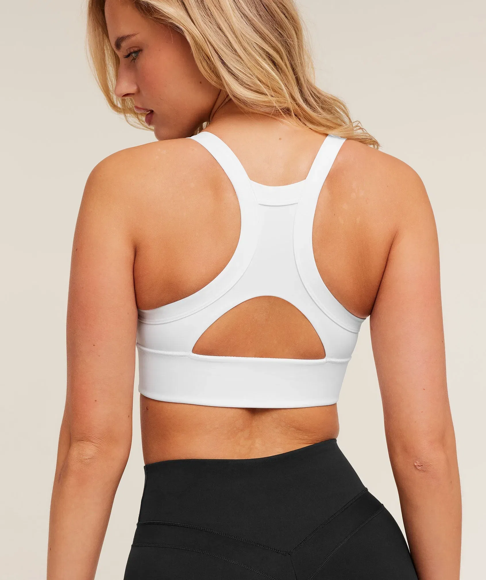 Gymshark Compression Sports Bra - GS White