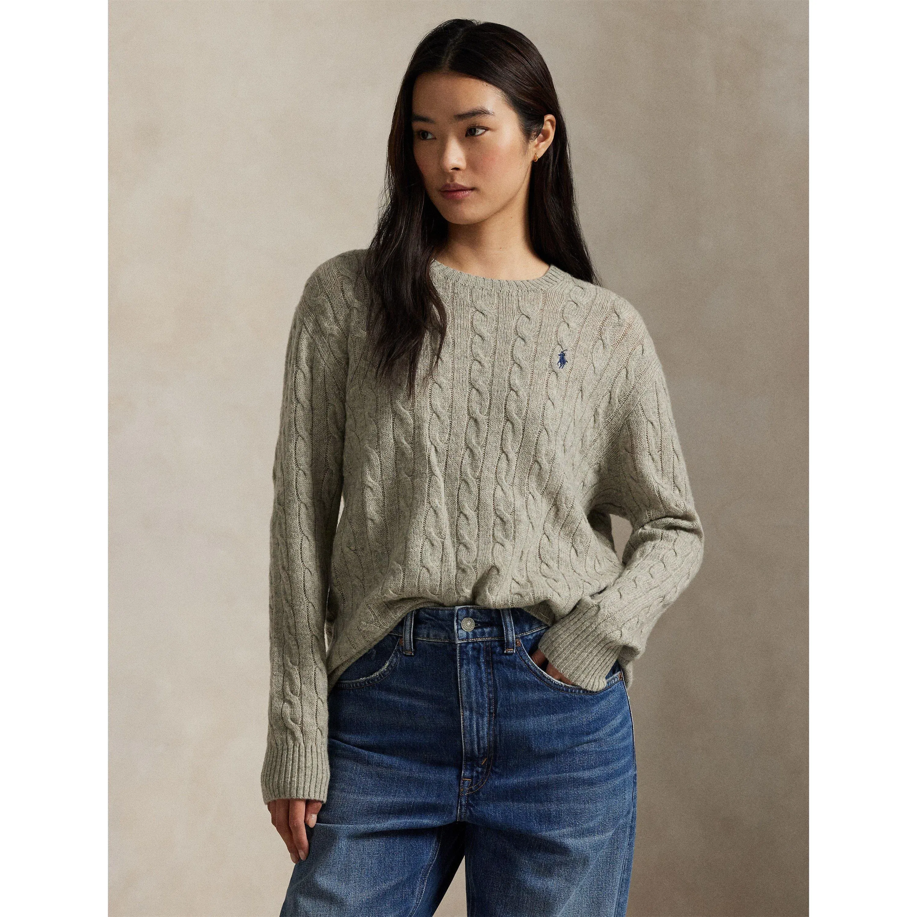Cable Crew Neck Jumper