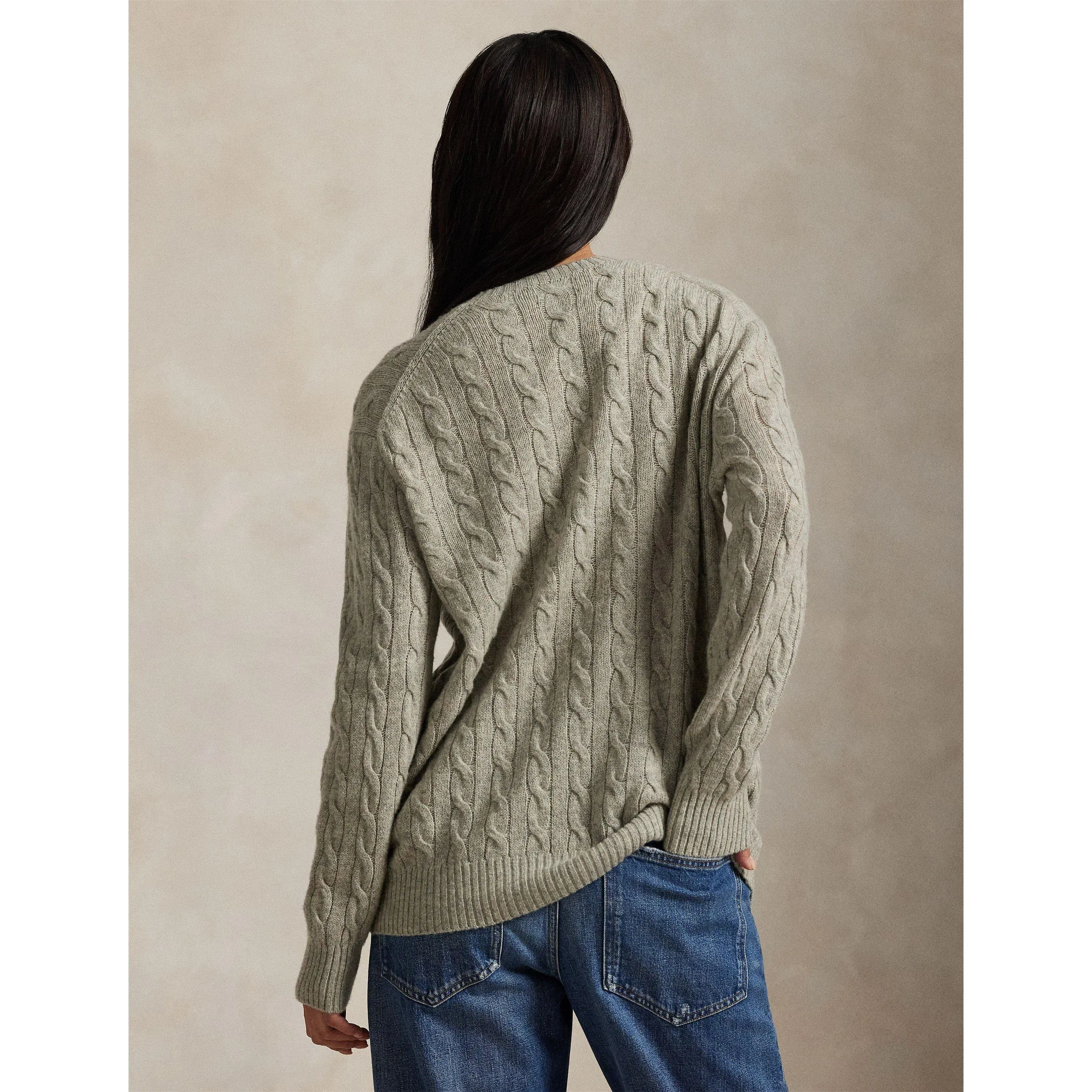 Cable Crew Neck Jumper