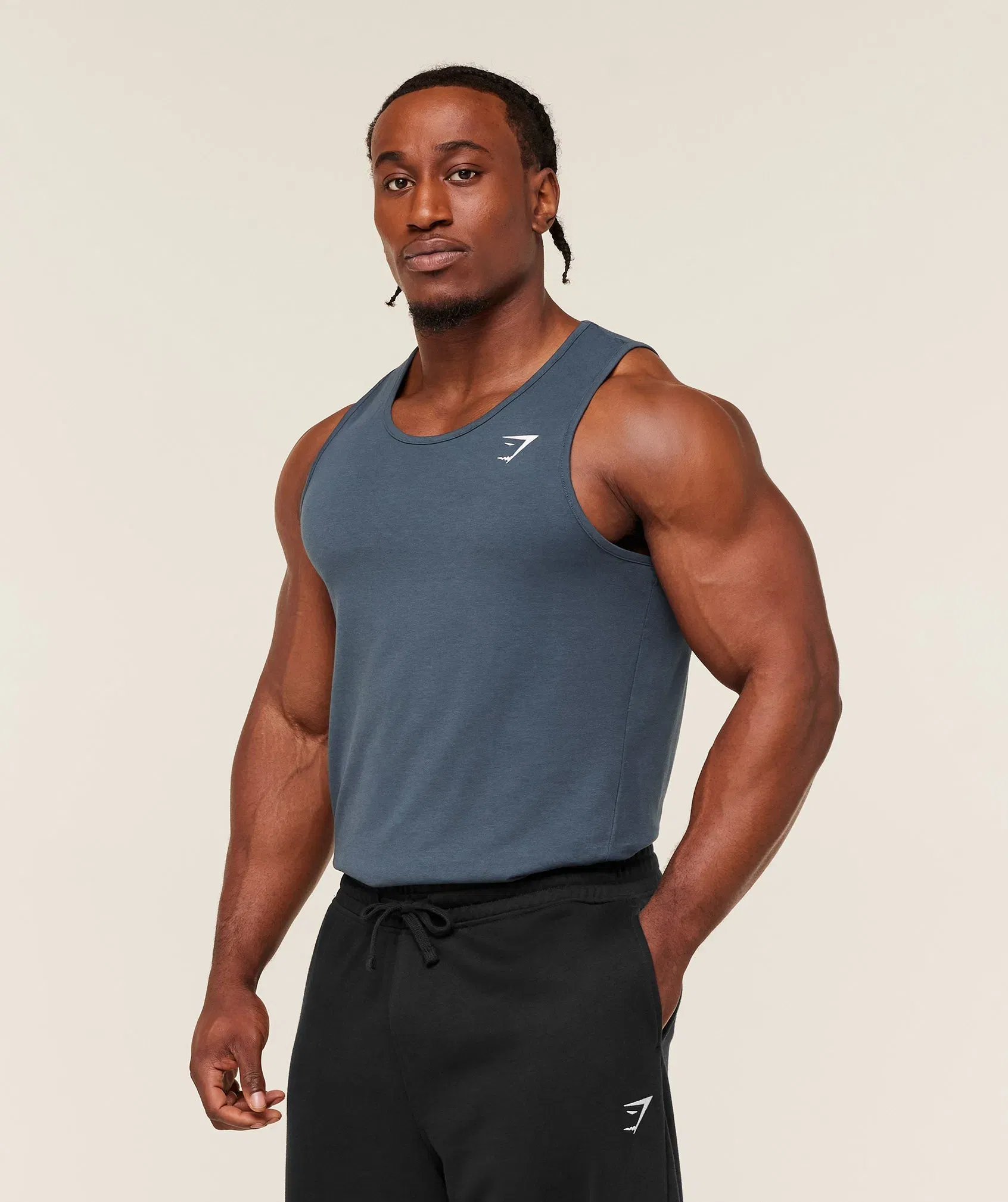 Gymshark Critical Tank - GS Stealth Blue