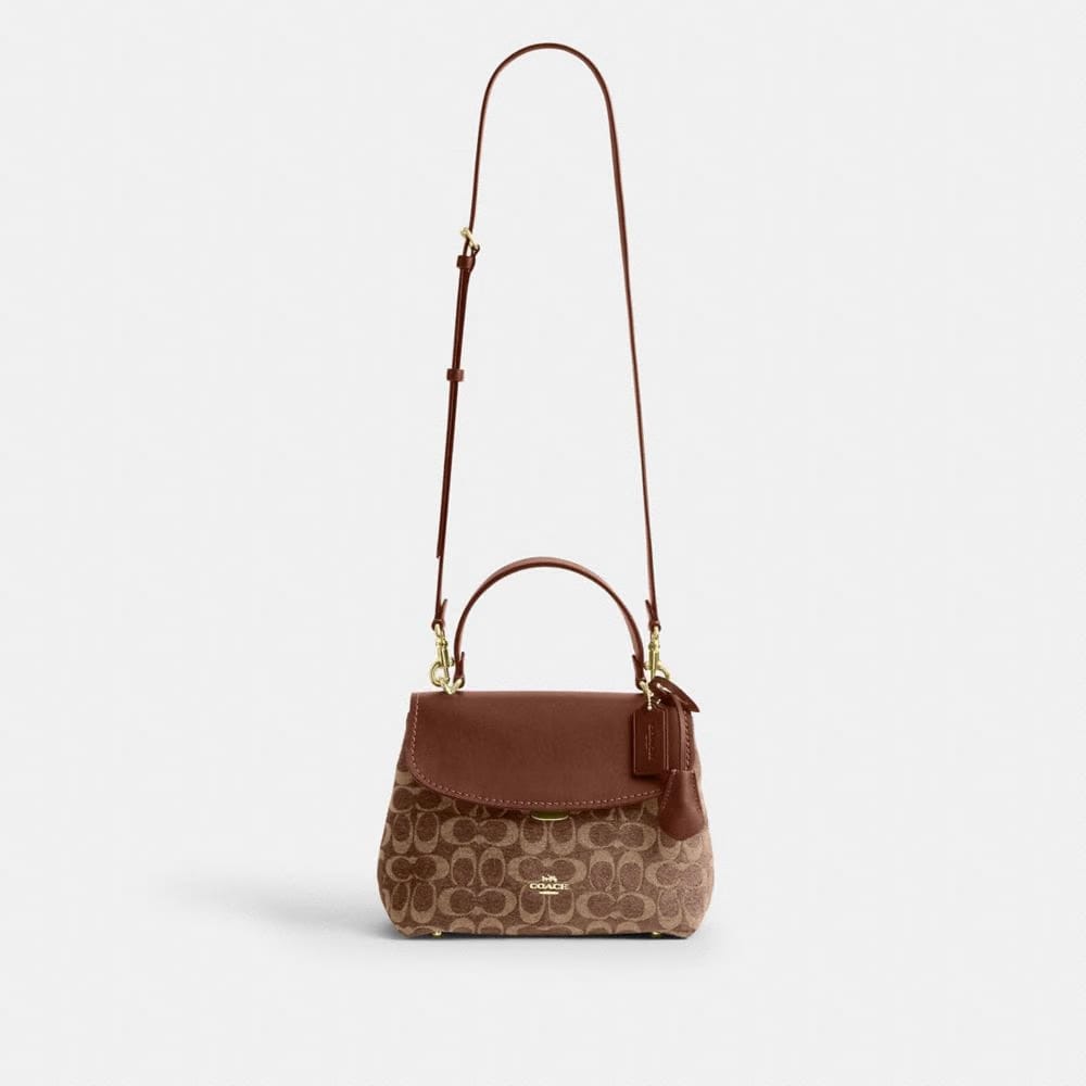 Emory Top Handle Bag In Signature Chenille