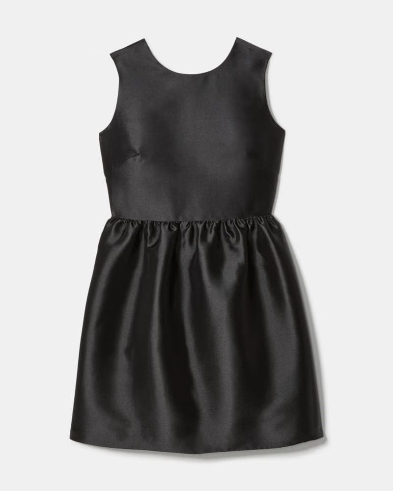 Fit-and-flare Bow Dress