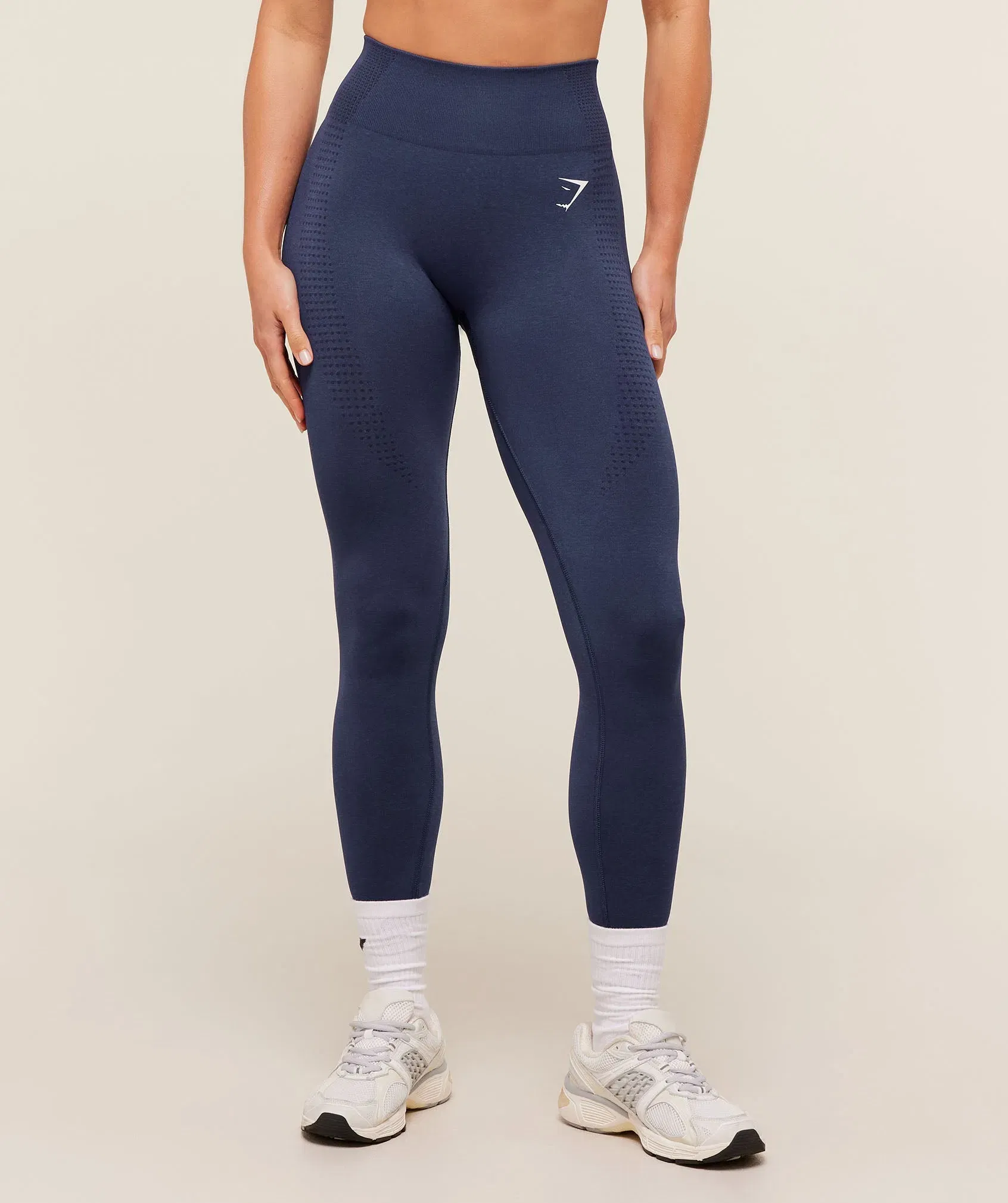 Gymshark Vital Soft Leggings - Heavy Blue/Marl