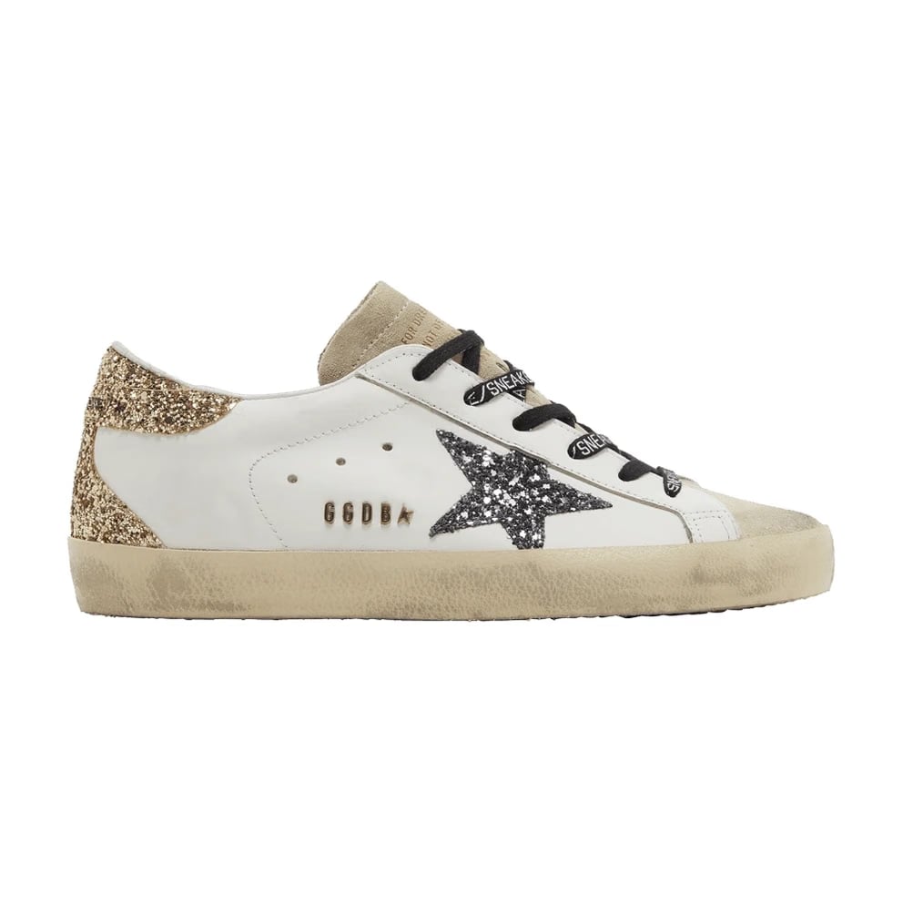 Golden Goose Wmns Superstar 'Optic White Seedpearl Glitter'