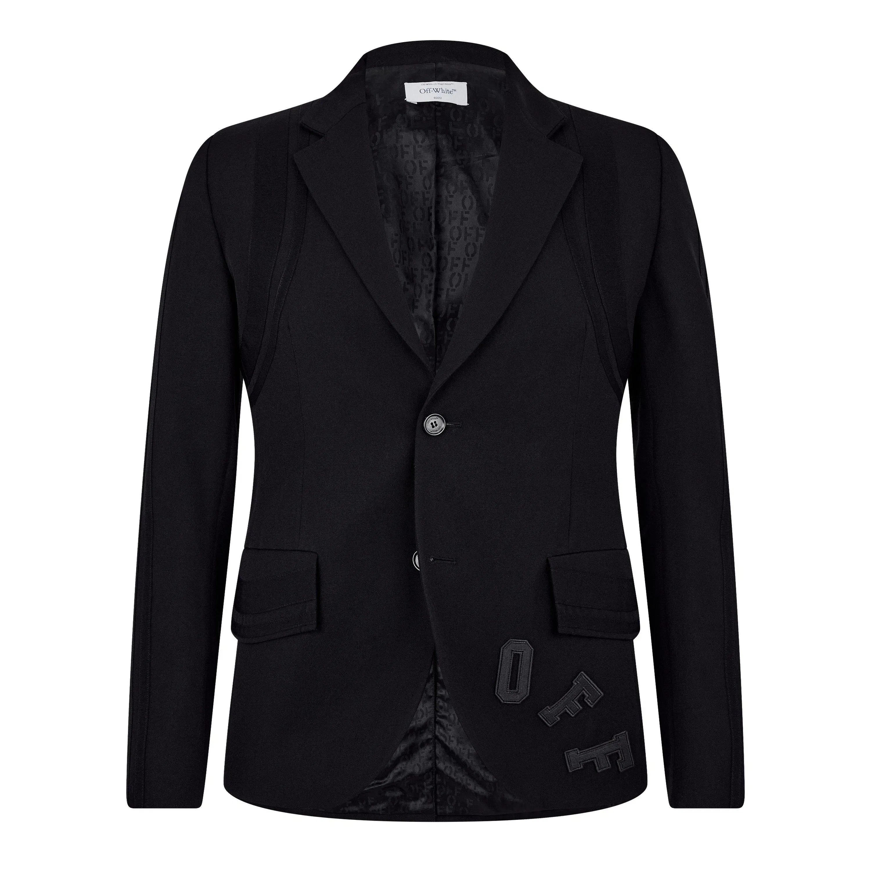 Off-White Structured Contemporary Blazer
