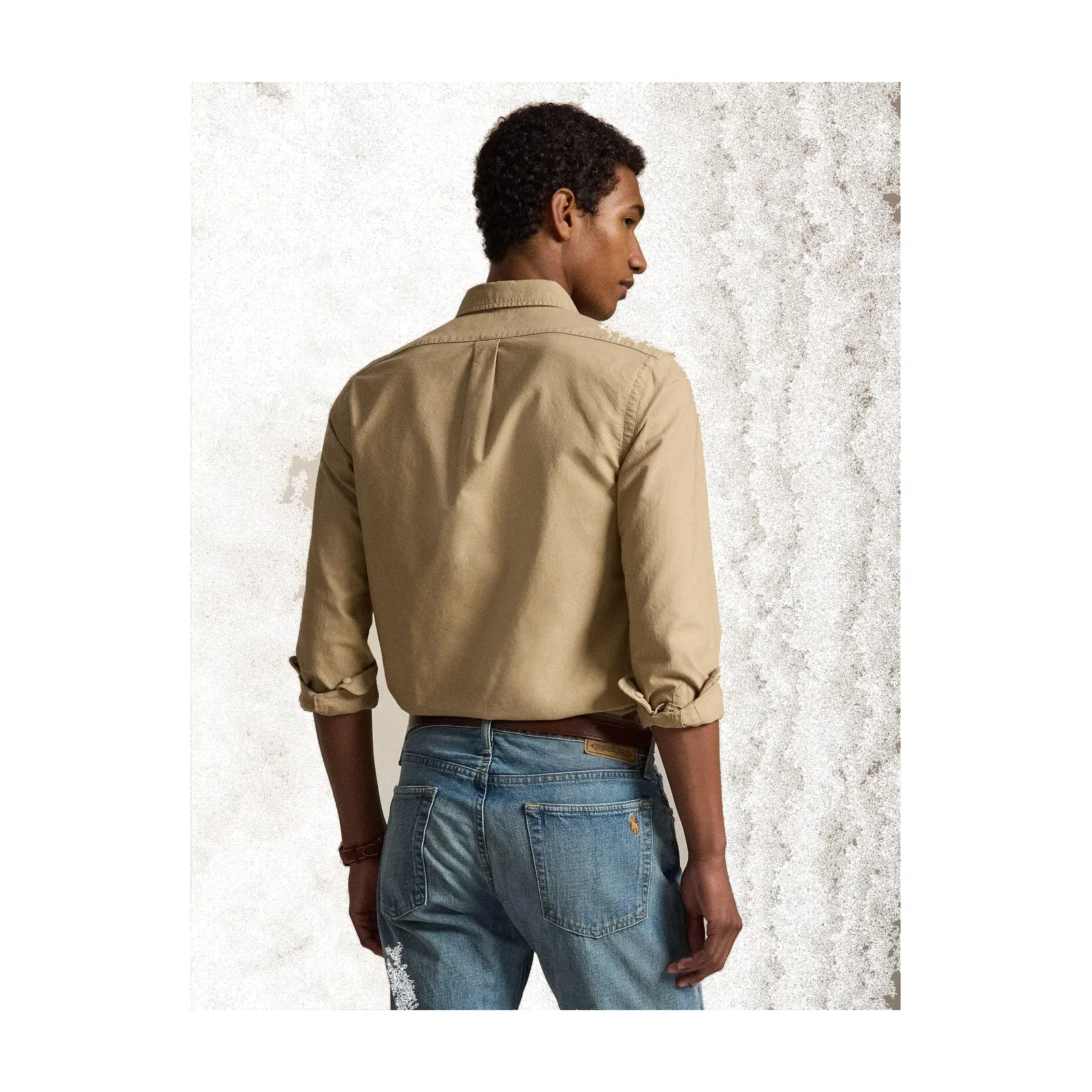 Slim Fit Oxford Long Sleeve Shirt