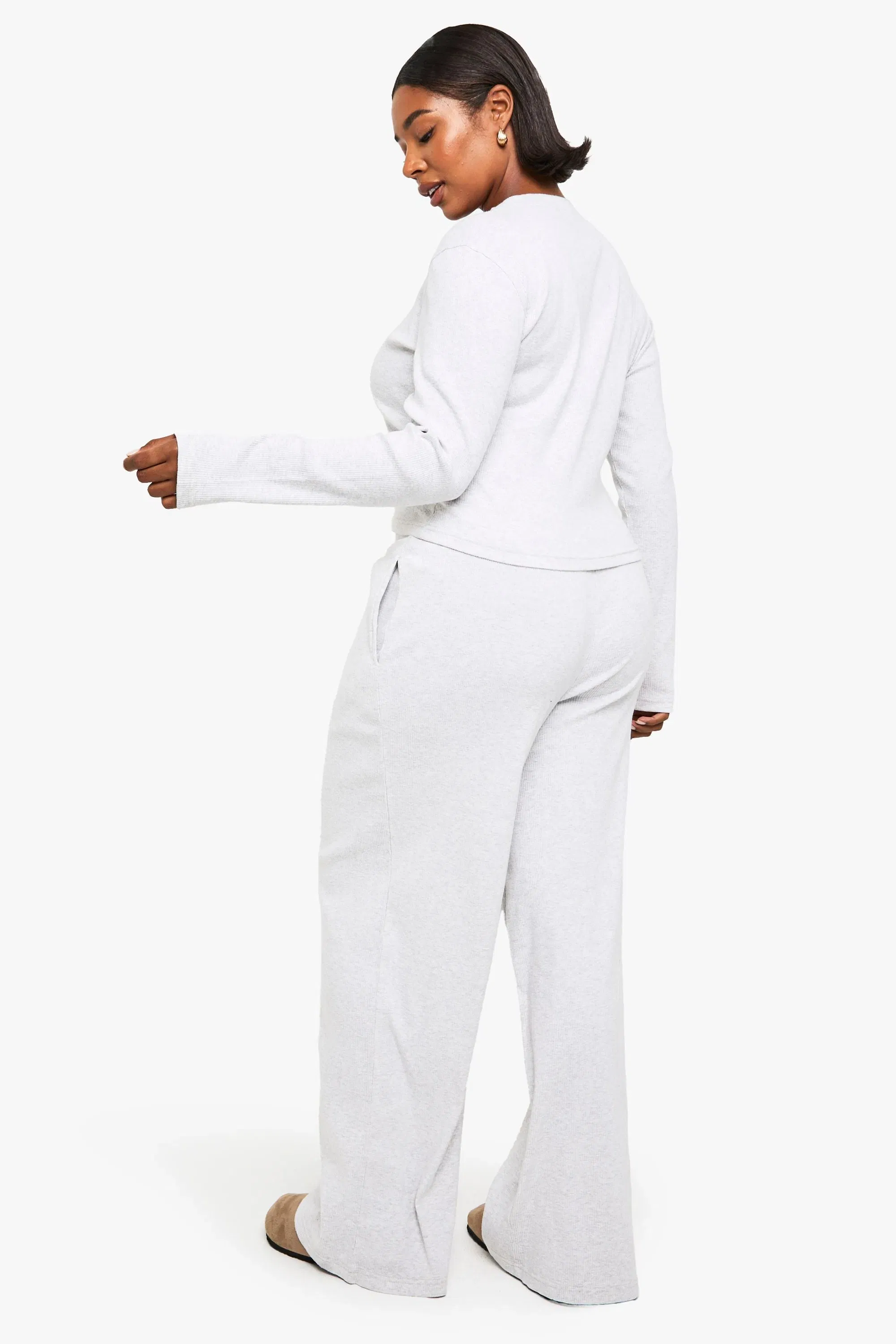 Plus Wide Leg Trouser
