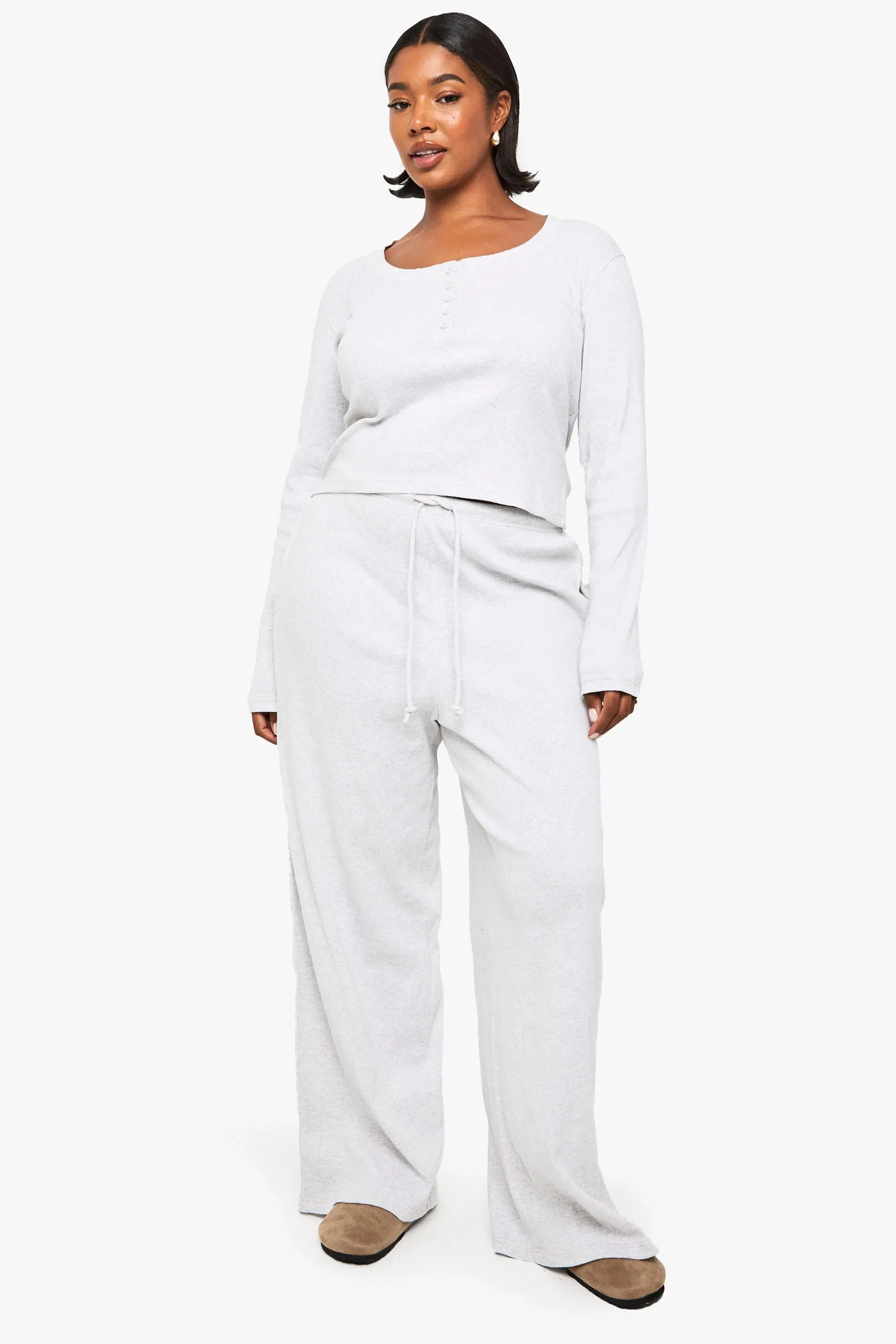 Plus Wide Leg Trouser