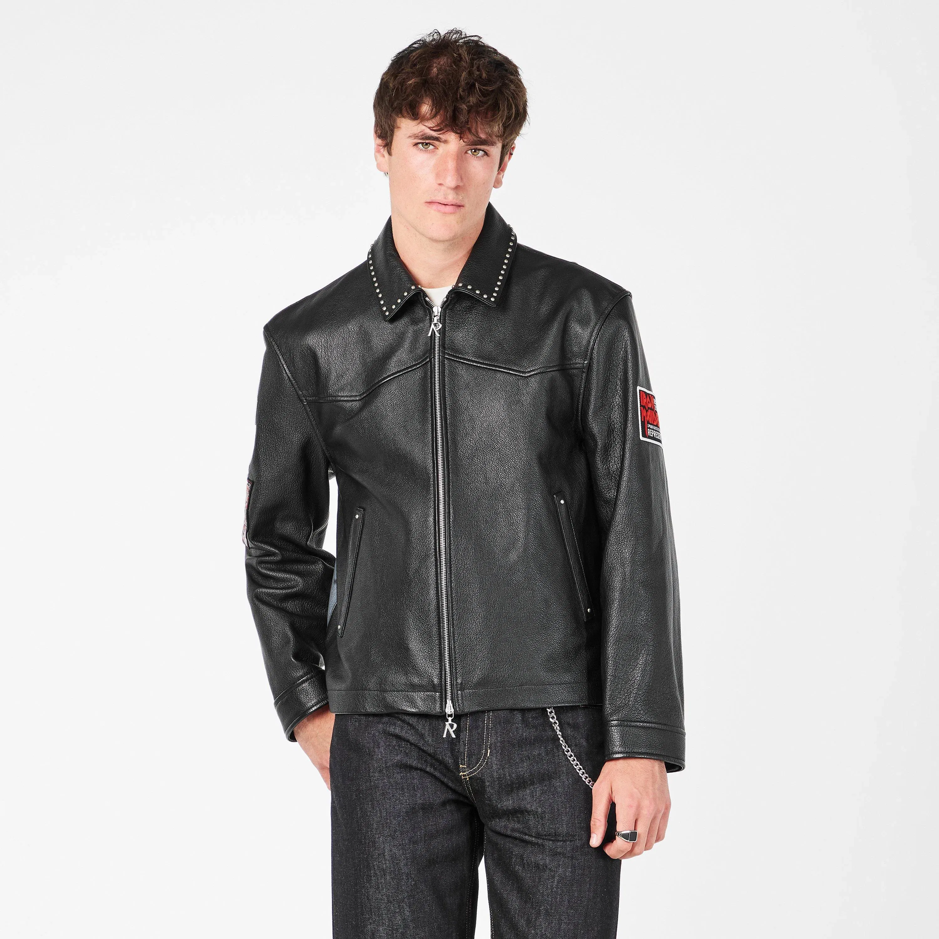 Trooper x Iron Maiden Leather Jacket