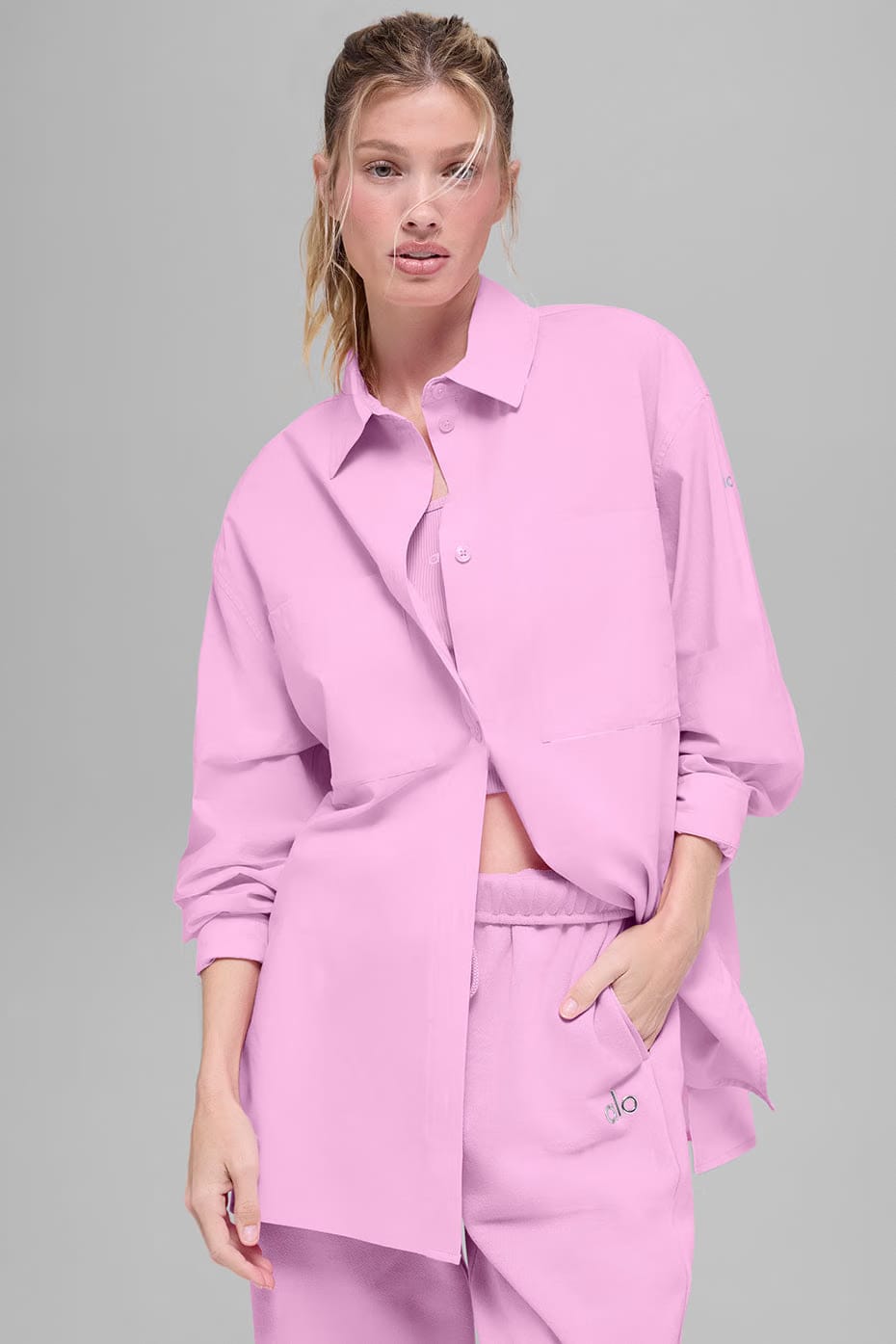 Cotton Real Deal Button Up Long Sleeve