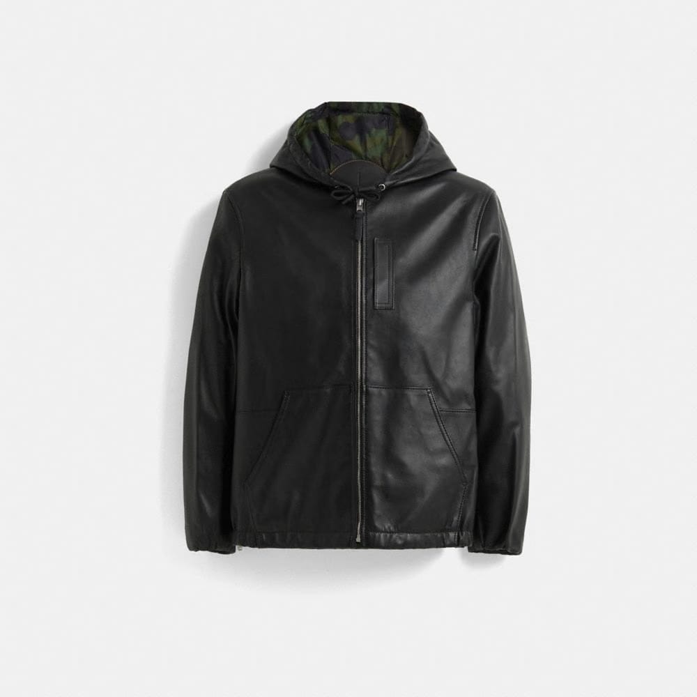 Restored Reversible Hooded Leather Trainer