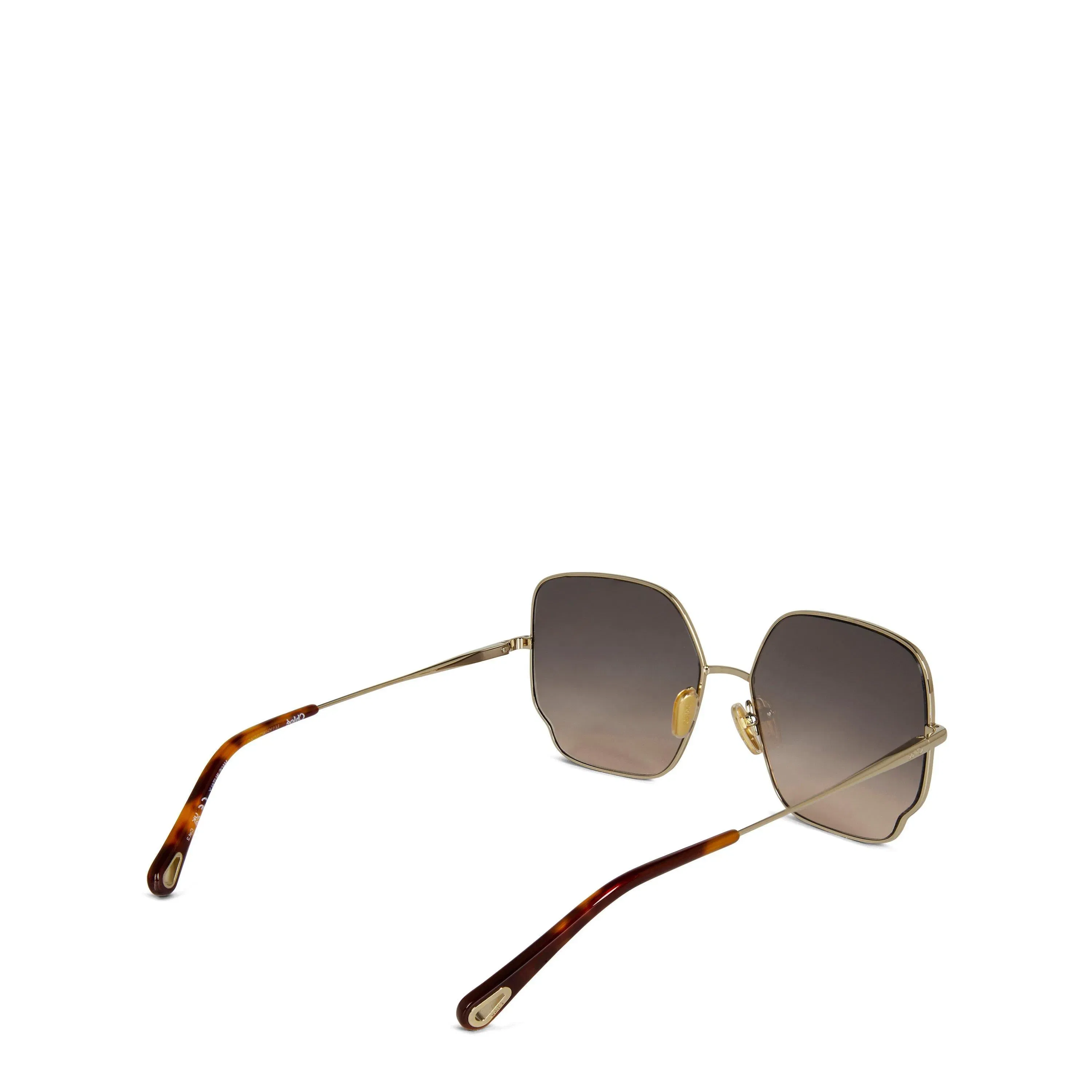 Hexagonal Green Lens Full Rim Retro Sunglasses
