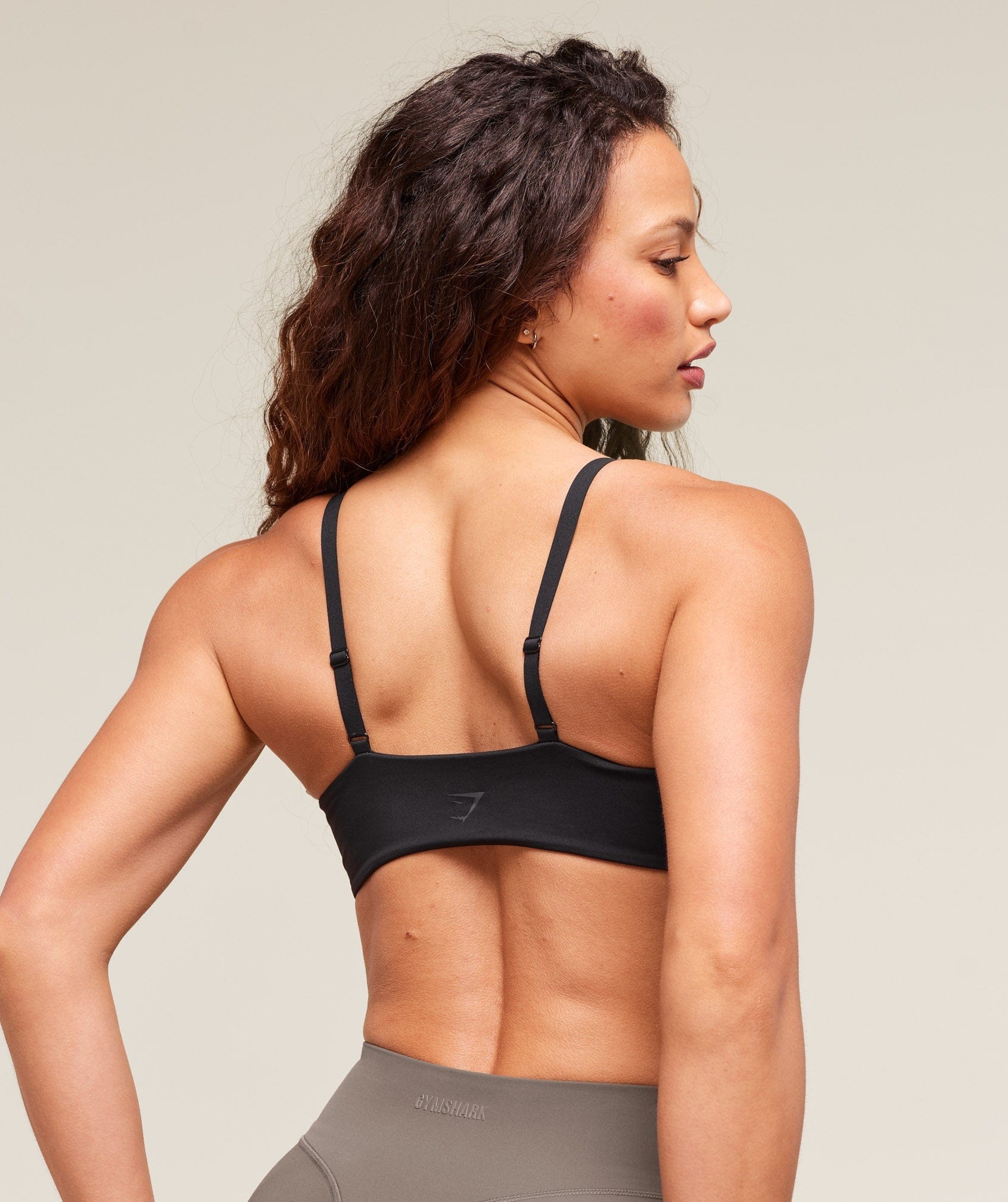 Gymshark Twist Front Bralette - Black