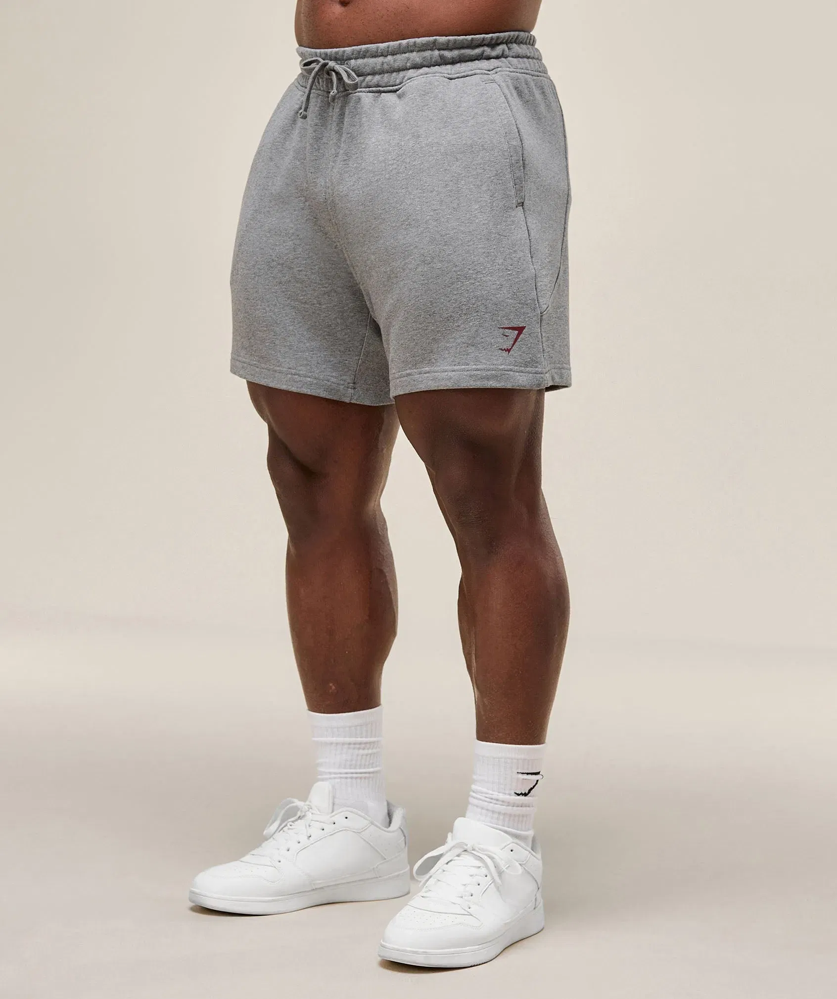 Gymshark Power 5" Shorts - Charcoal Core Marl