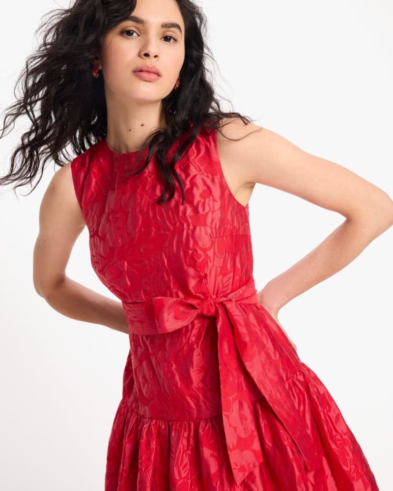 Tropical Foliage Dress