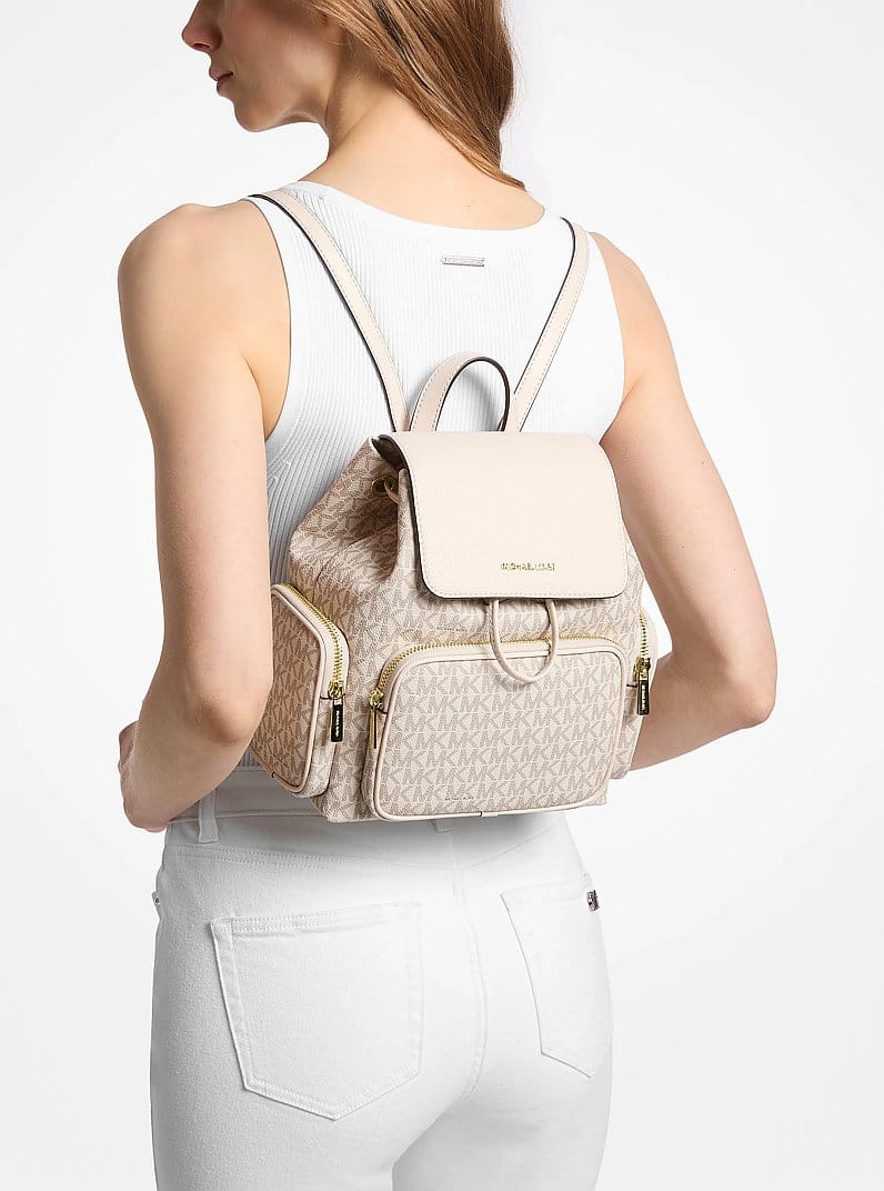 Merritt Small Signature Logo Cargo Backpack