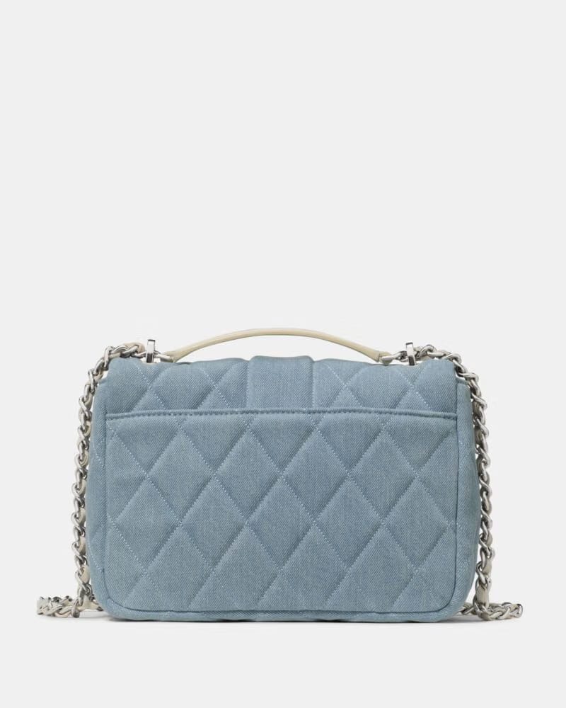 Carey Quilted Tweed Crossbody Bag