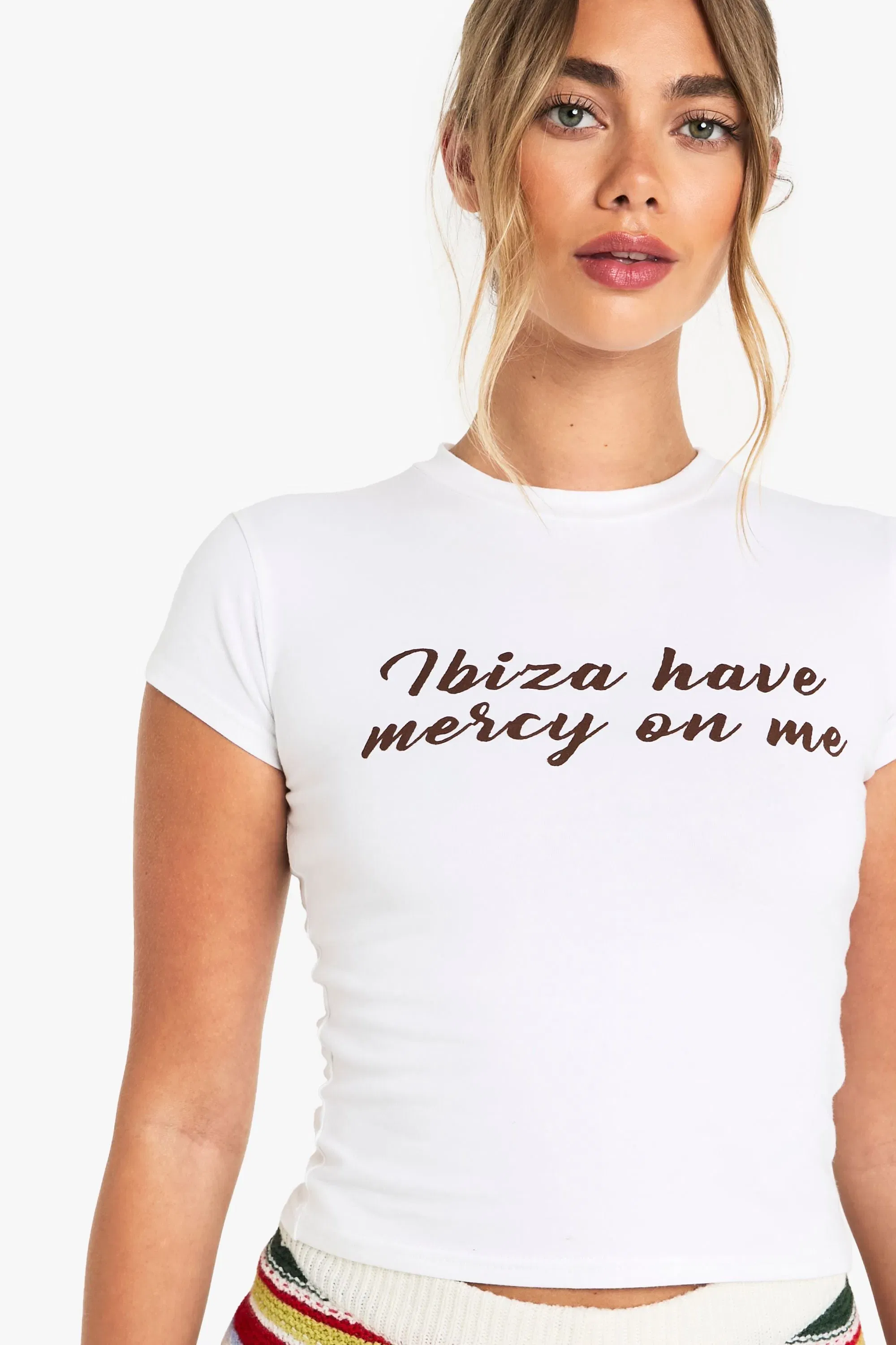 Ibiza Have Mercy On Me Printed Baby T-Shirt