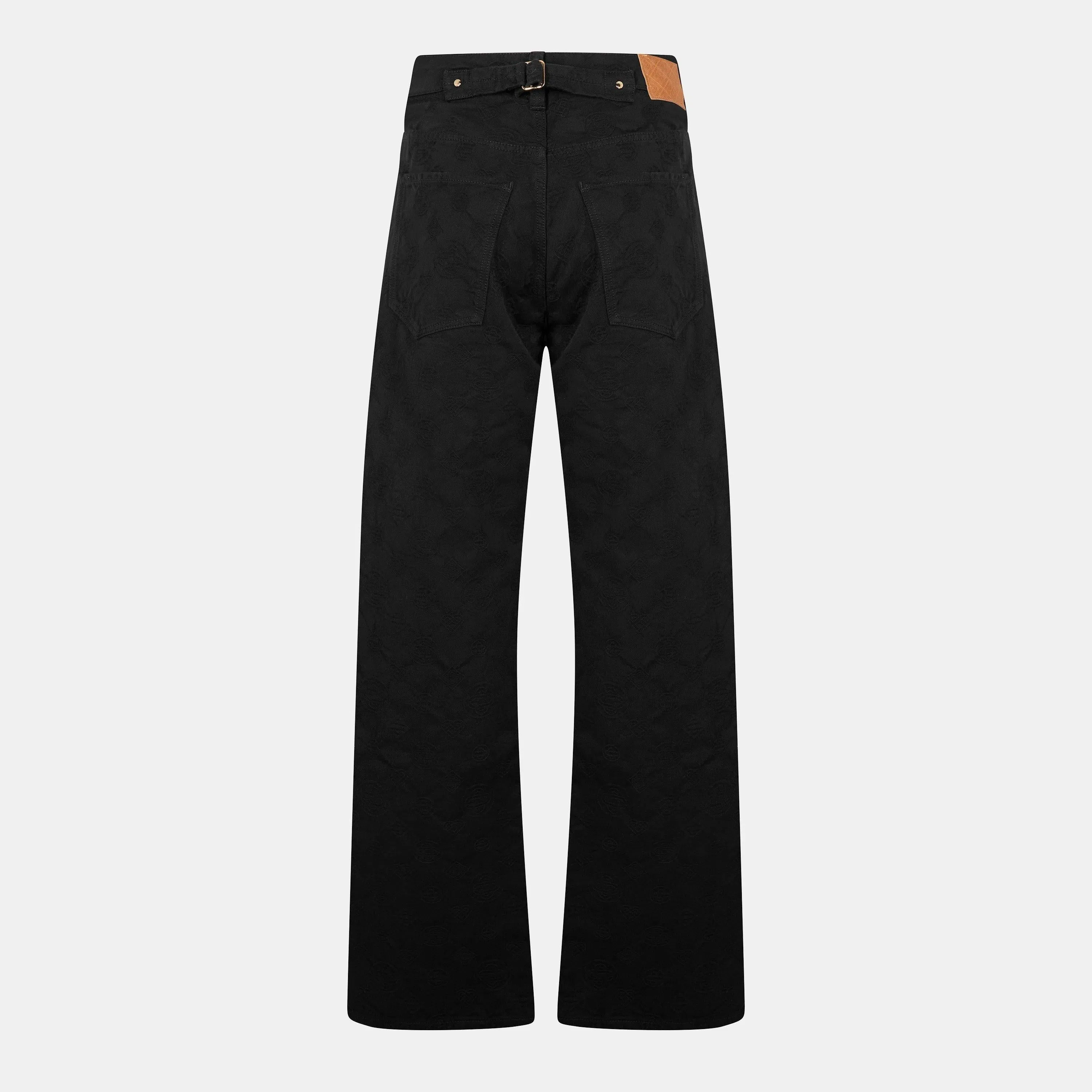 Mono Durable Denim Structured Fit Straight Leg Jeans