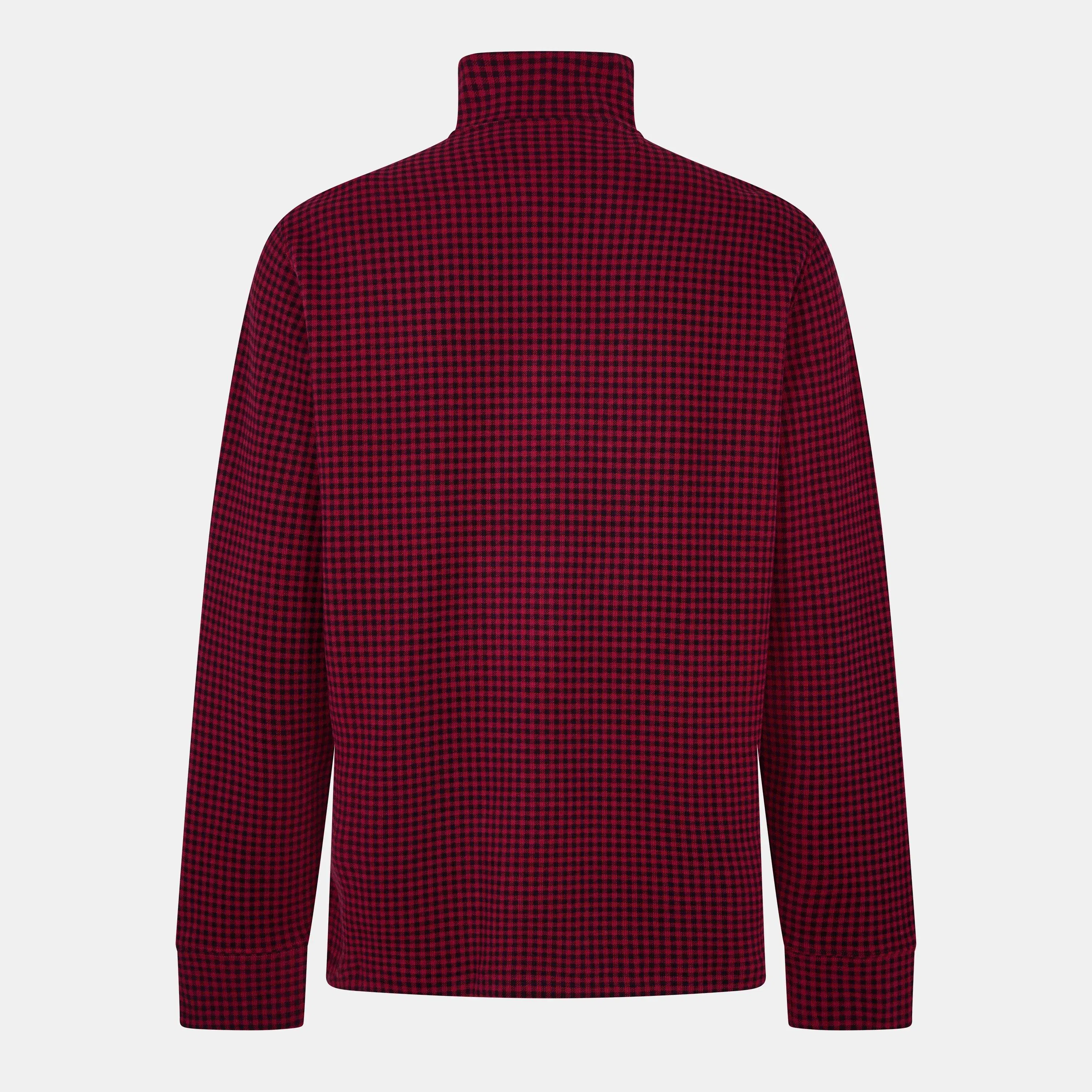 Plaid Estate 1/4 Zip Sweatshirt