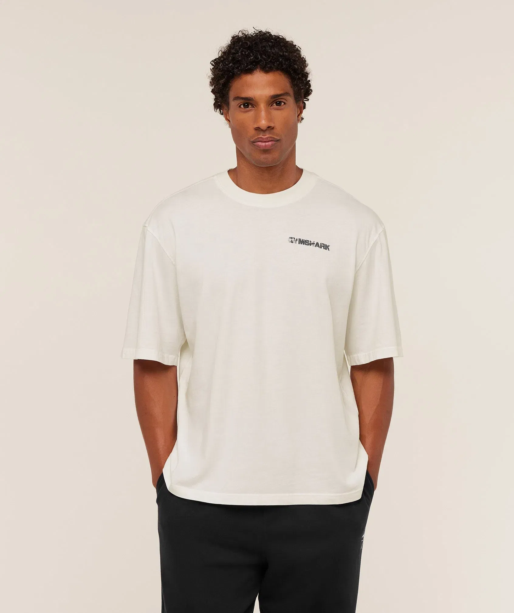 Gymshark Forever Striving T-Shirt - Soft White