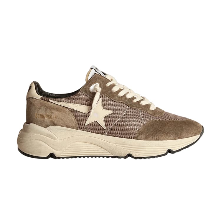 Golden Goose Running Sole Cream