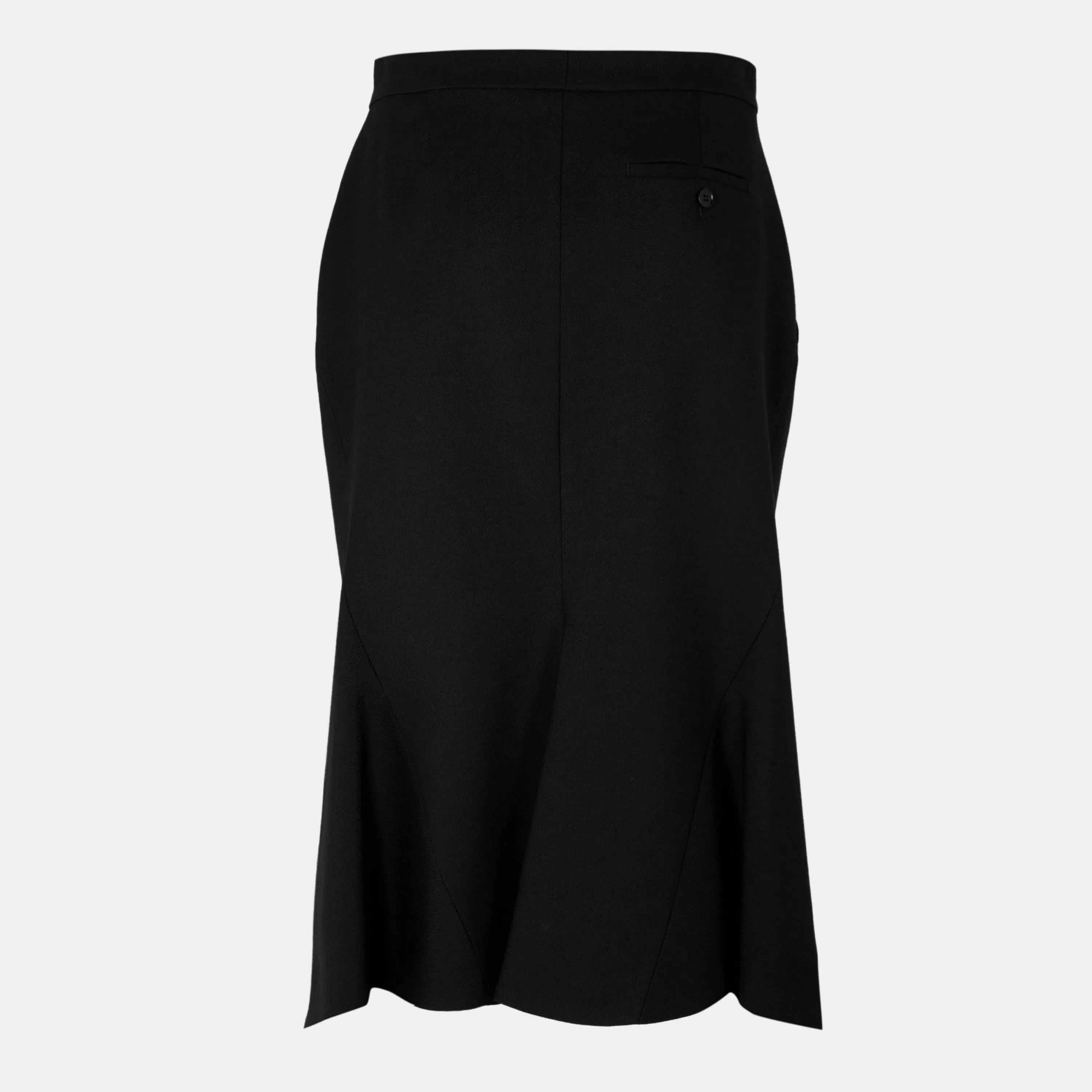 Alex Kick Back Structured Midi Skirt