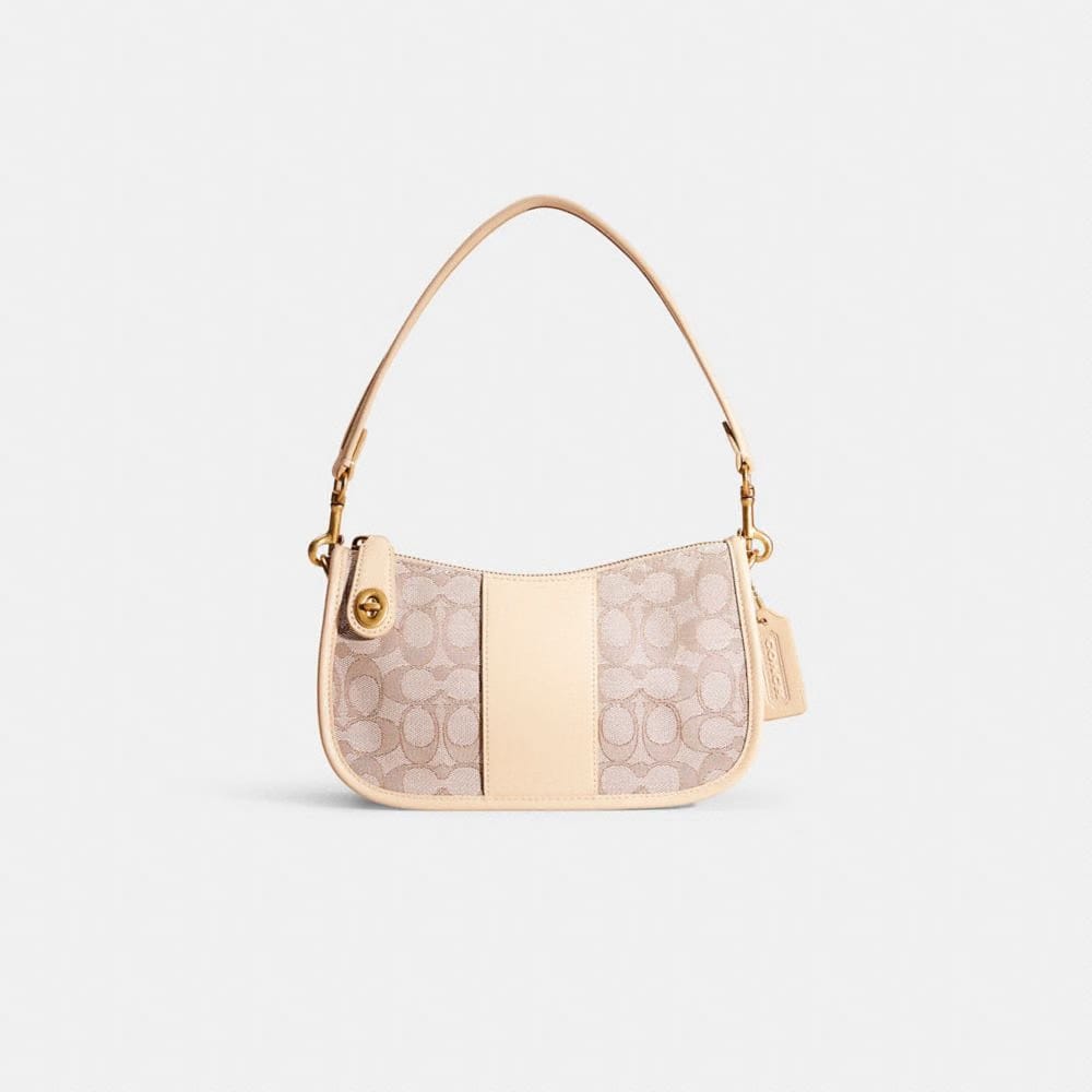 Restored Swinger Bag In Signature Jacquard