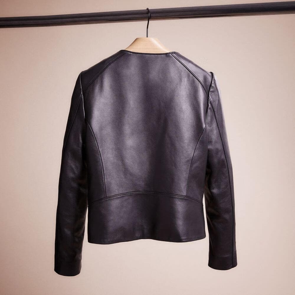 Restored Tailored Leather Jacket