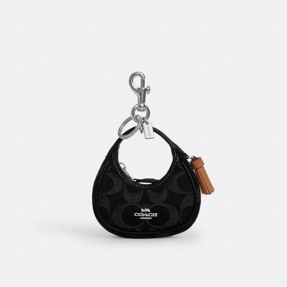 Carmen Bag Charm In Signature Denim