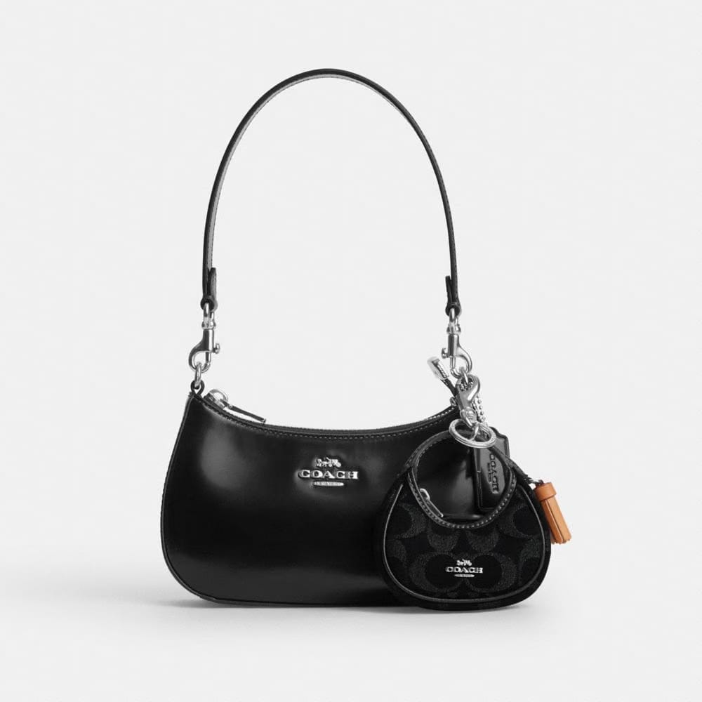 Carmen Bag Charm In Signature Denim