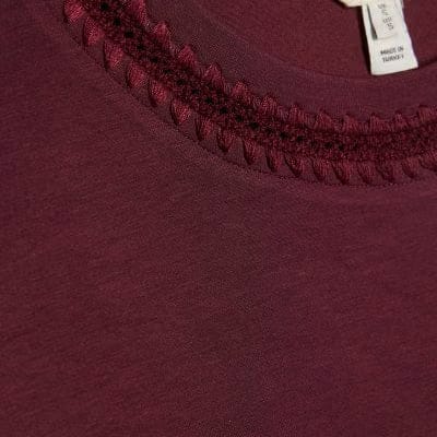Red Premium Whipstitch T-Shirt