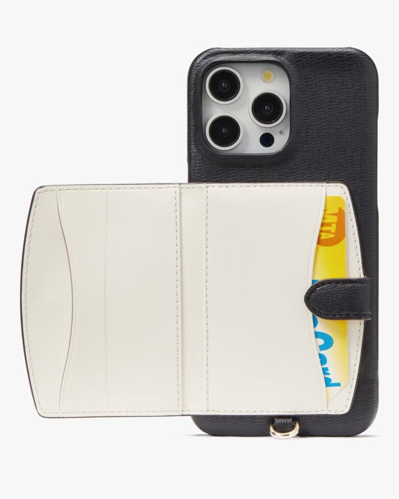 Morgan Colorblocked iPhone 15 Pro Max Cardholder Crossbody