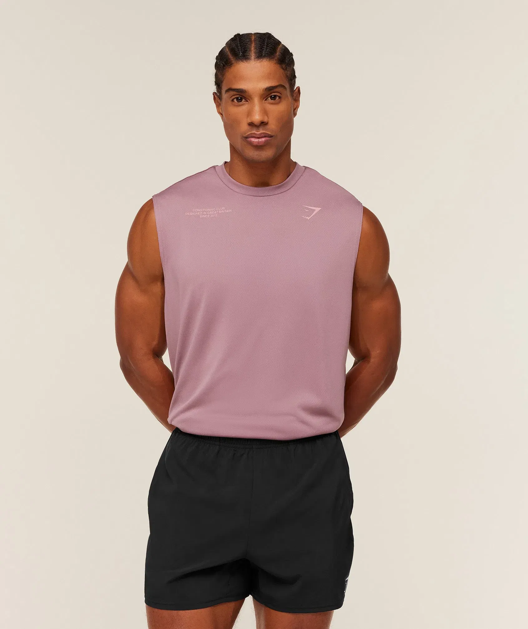 Gymshark Conditioning Club Tank - GS Calm Pink/GS Light Pink
