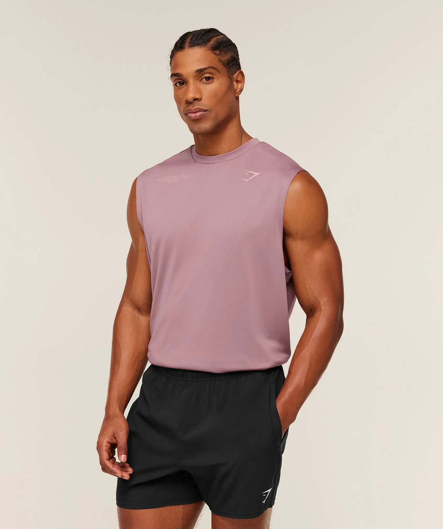 Gymshark Conditioning Club Tank - GS Calm Pink/GS Light Pink