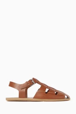 Fisherman Sandals in Leather