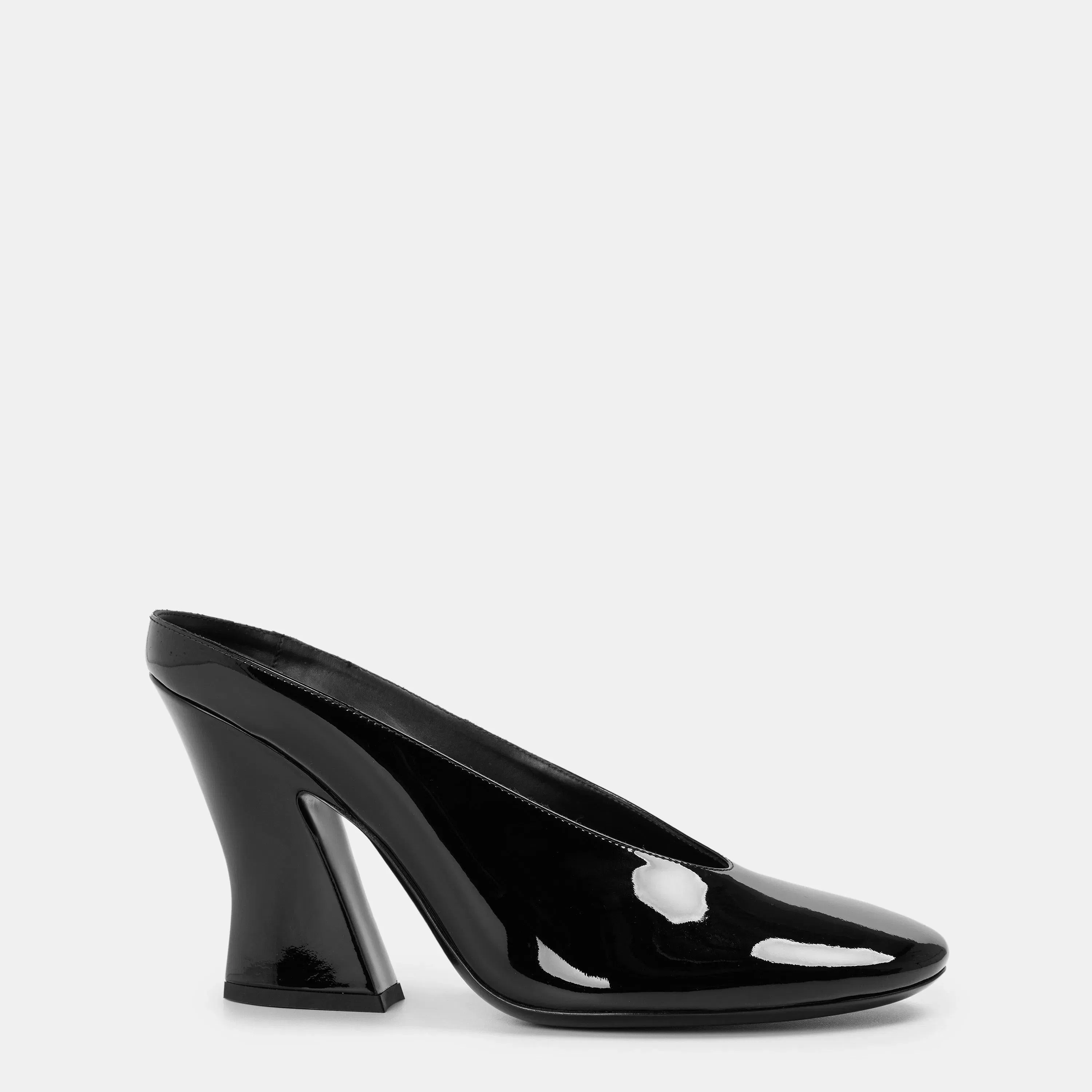 Sculpted Heeled Mules