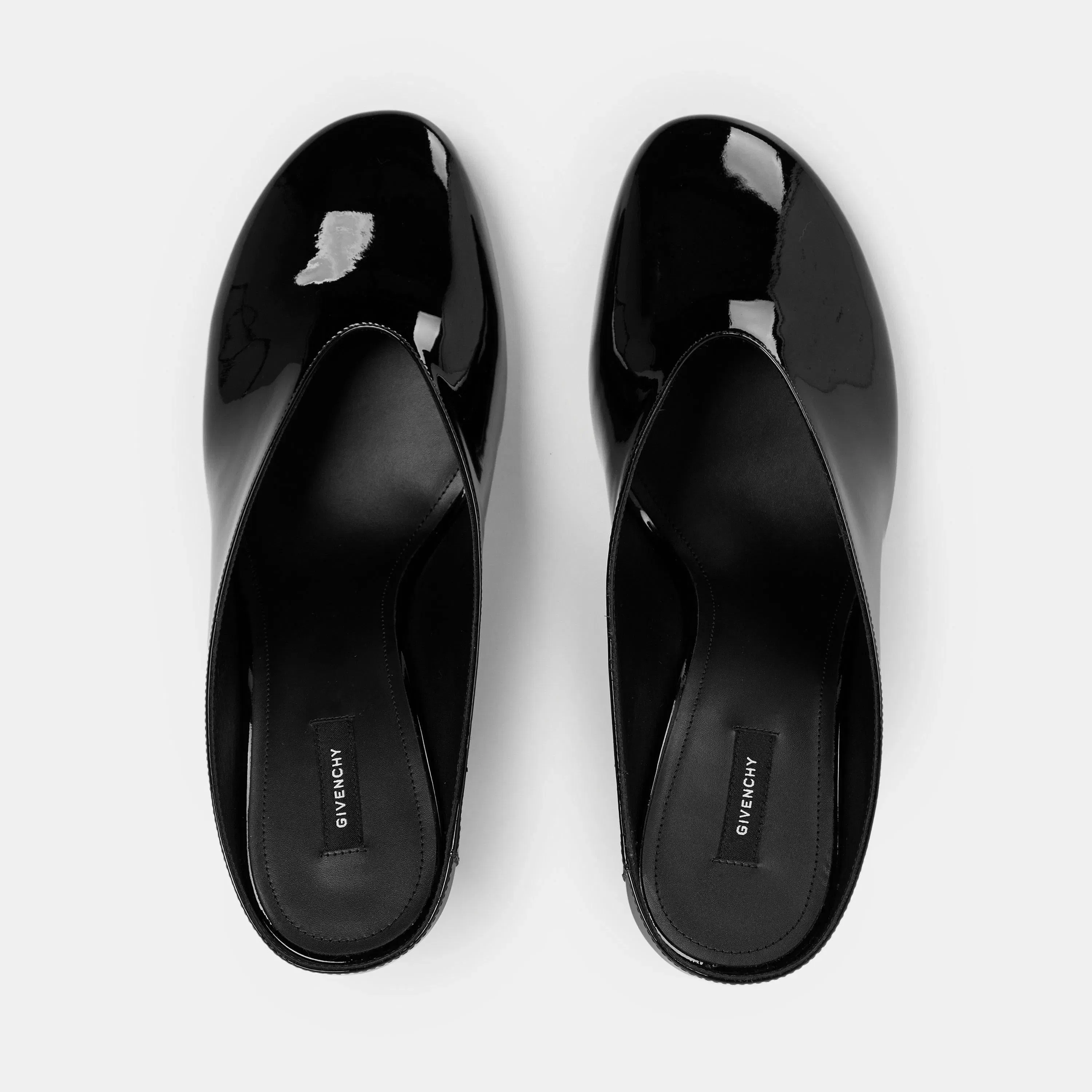 Sculpted Heeled Mules