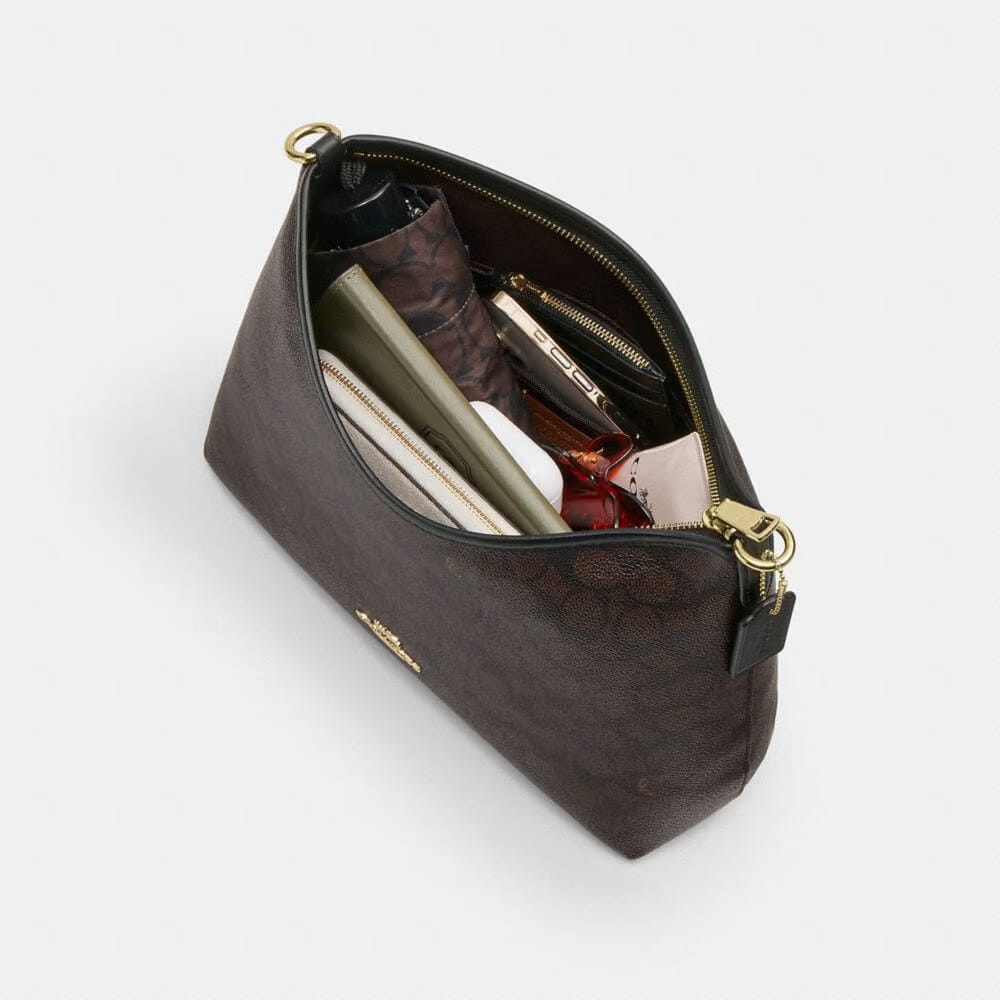 Laurel Shoulder Bag In Signature Canvas