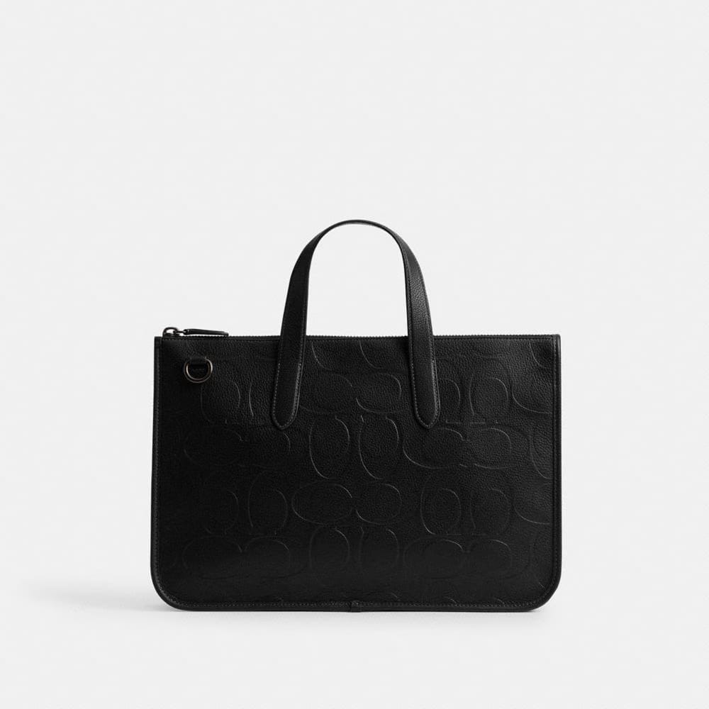 Isaac Workbag In Maxi Signature Leather