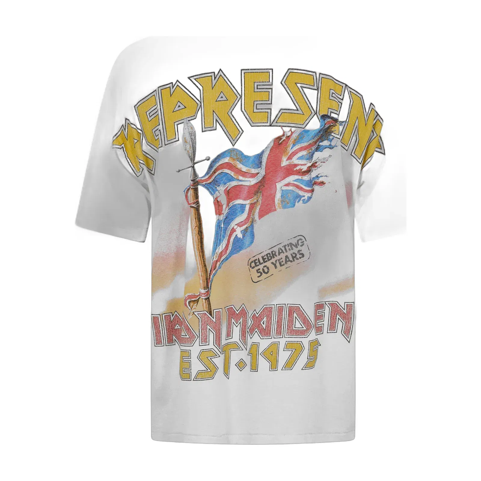 x Iron Maiden Bold Fashion Heavy Metal T-Shirt