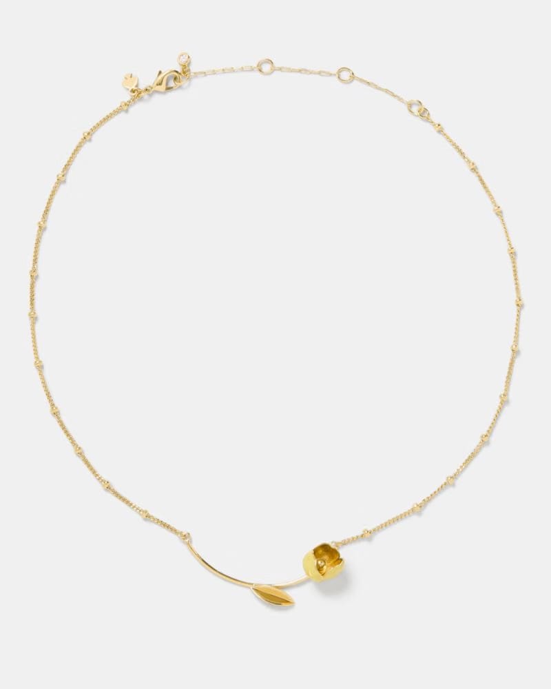 Golden Bloom Bar Pendant